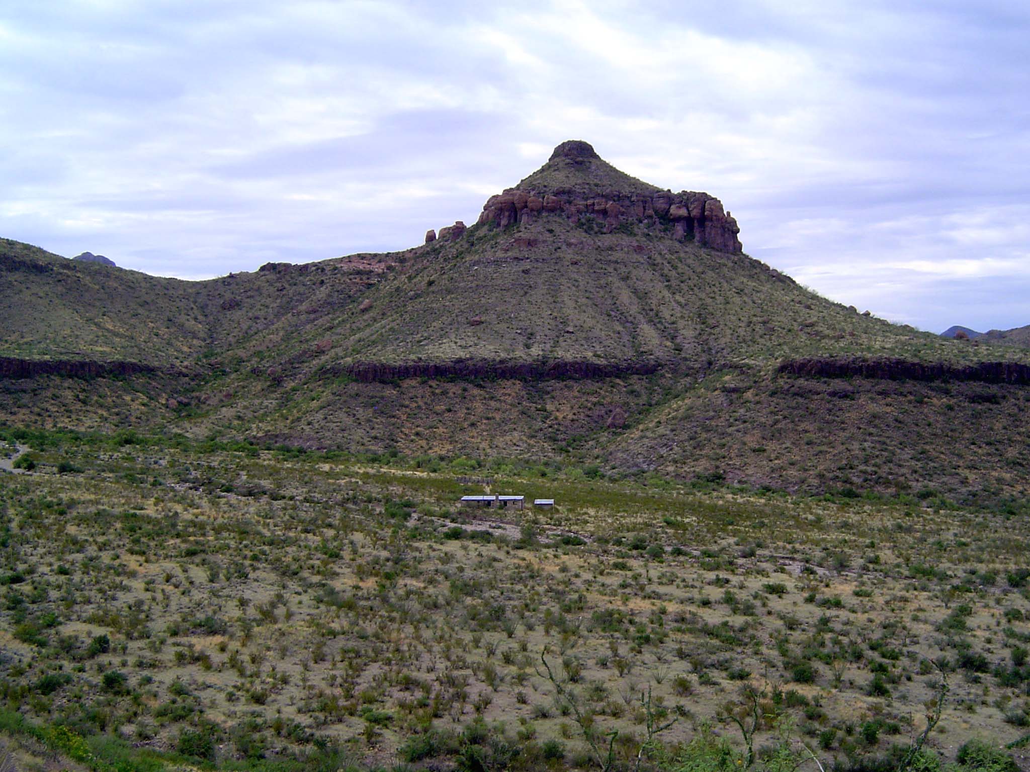 Another old ranch, identified on old maps as the Homer Wilson Ranch.