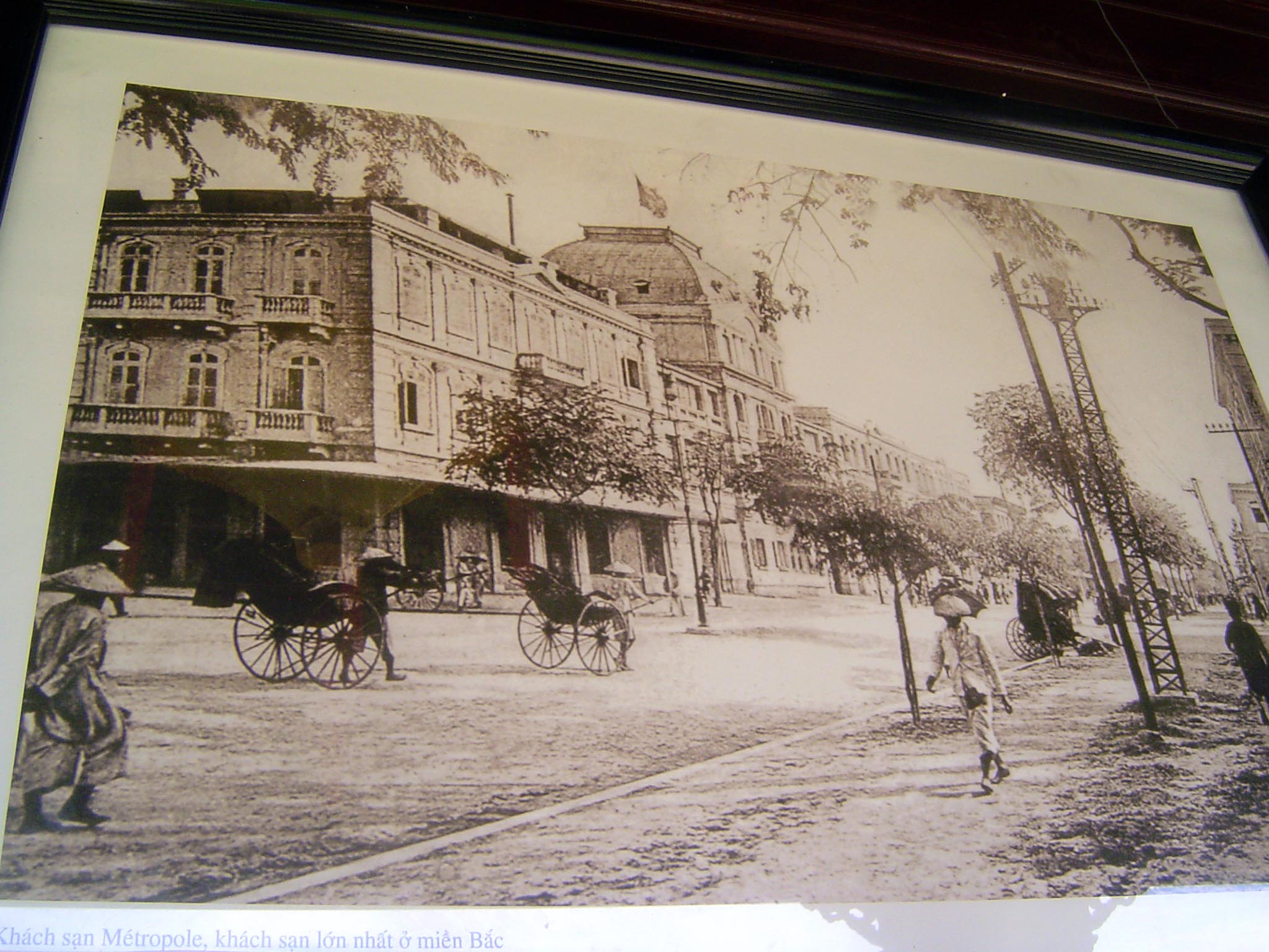The Metropole Hotel as it was after completion in 1901.