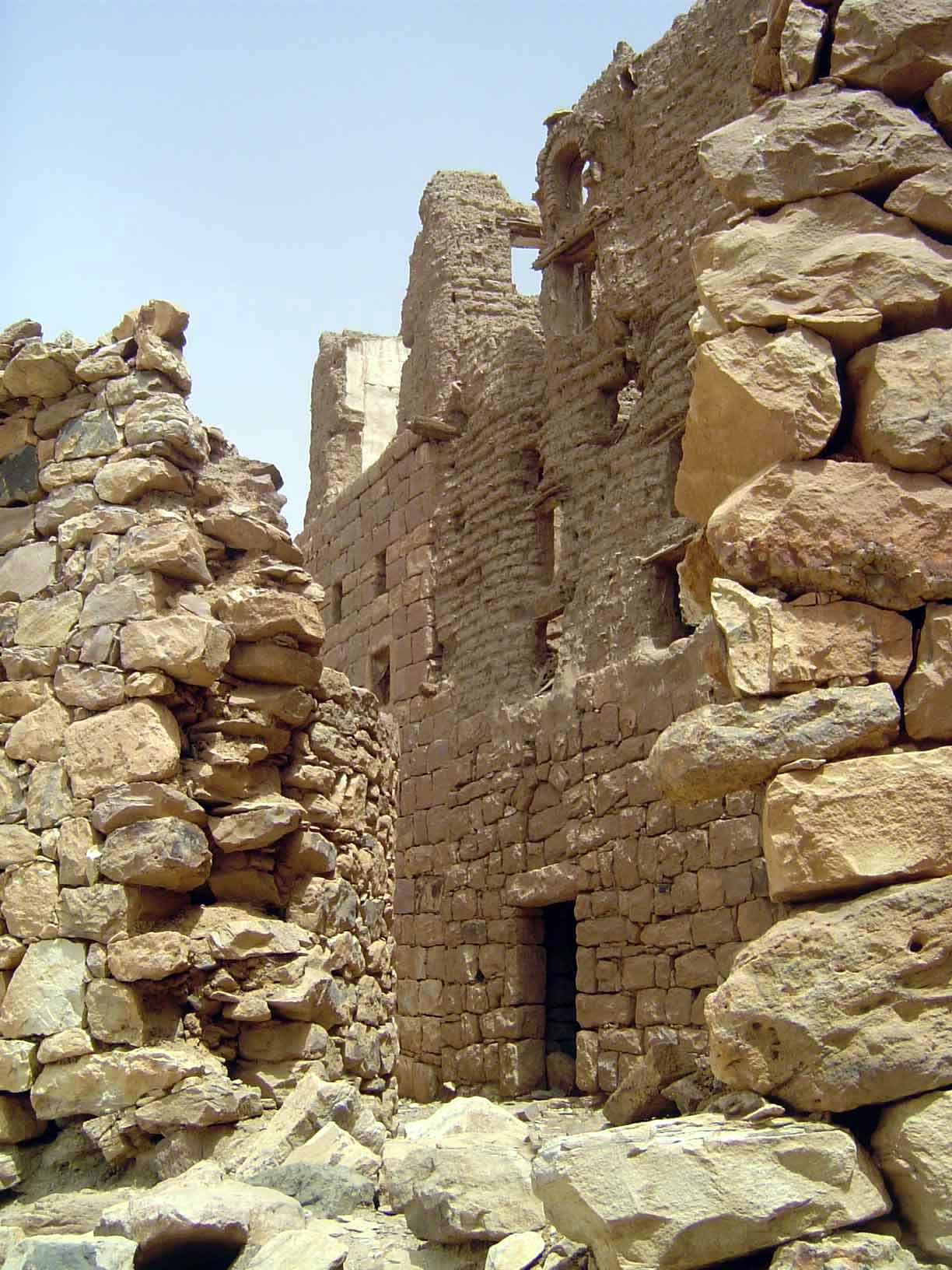 So many questions, so few answers, but this is the entrance to the same fortress.