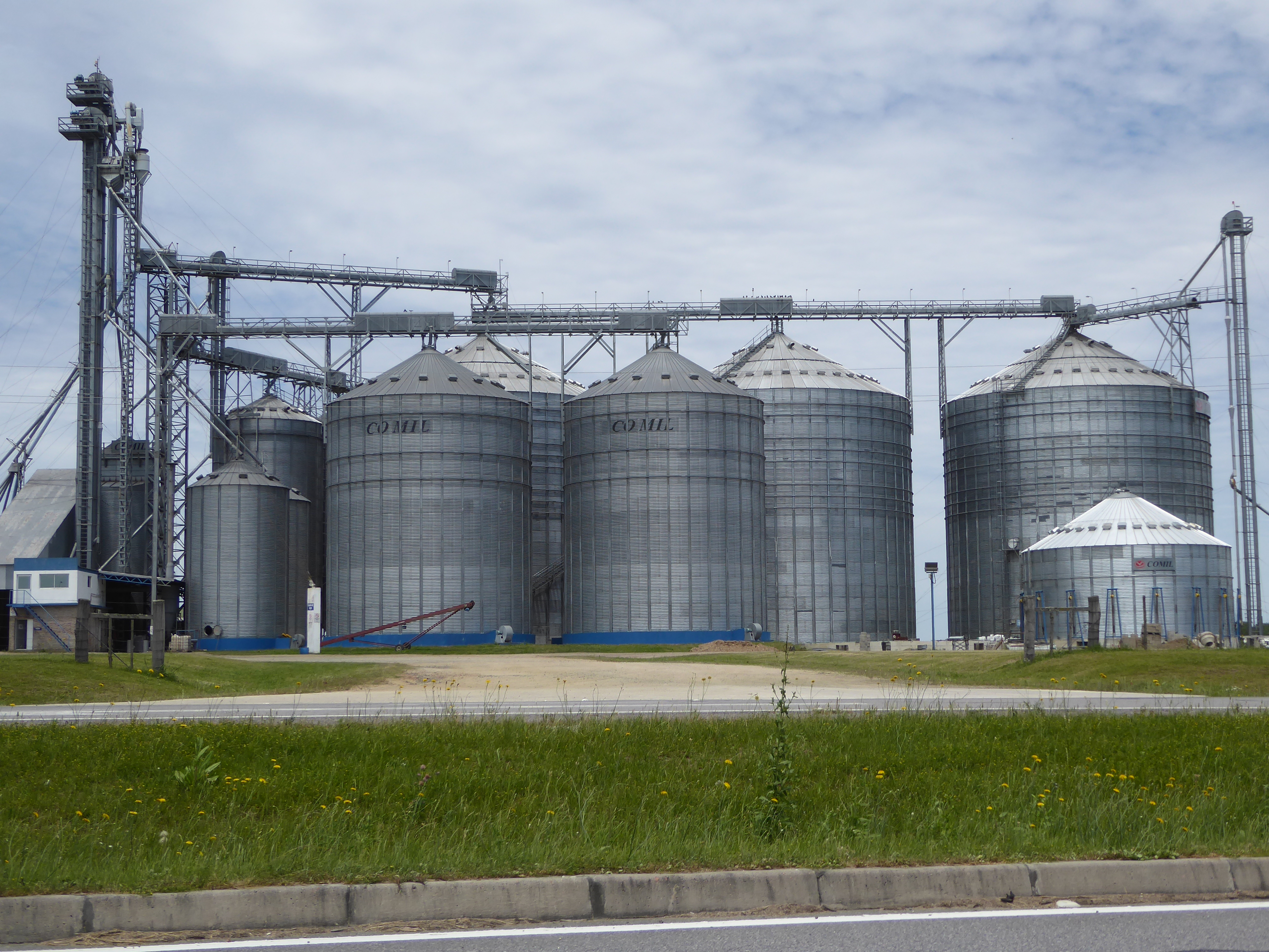 It's hard to compete in the international grain market unless and until your technology is up to date.