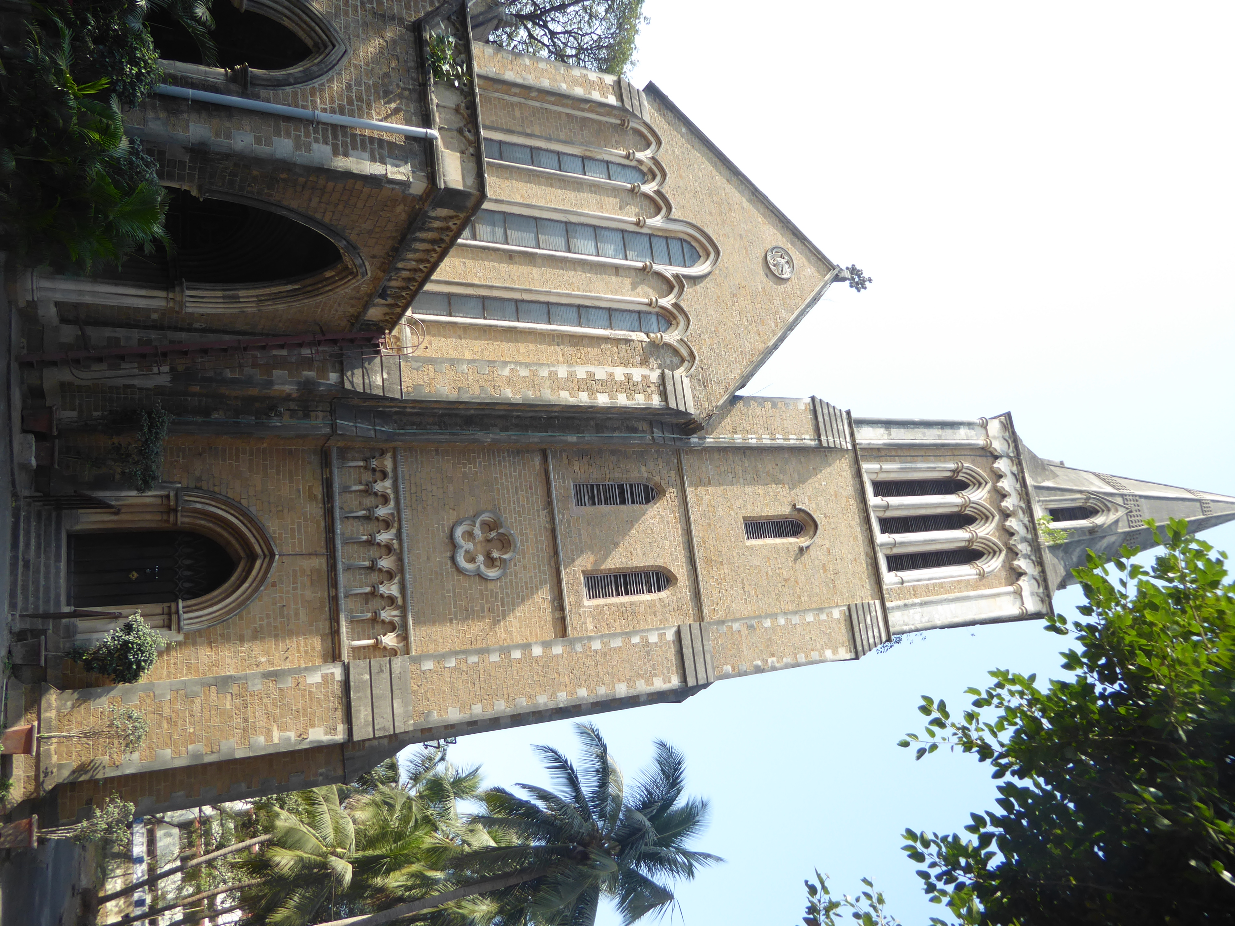 This is just about the only building that's accessible here. It's the famous Afghan Church—properly, the church of St. John the Evangelist—c