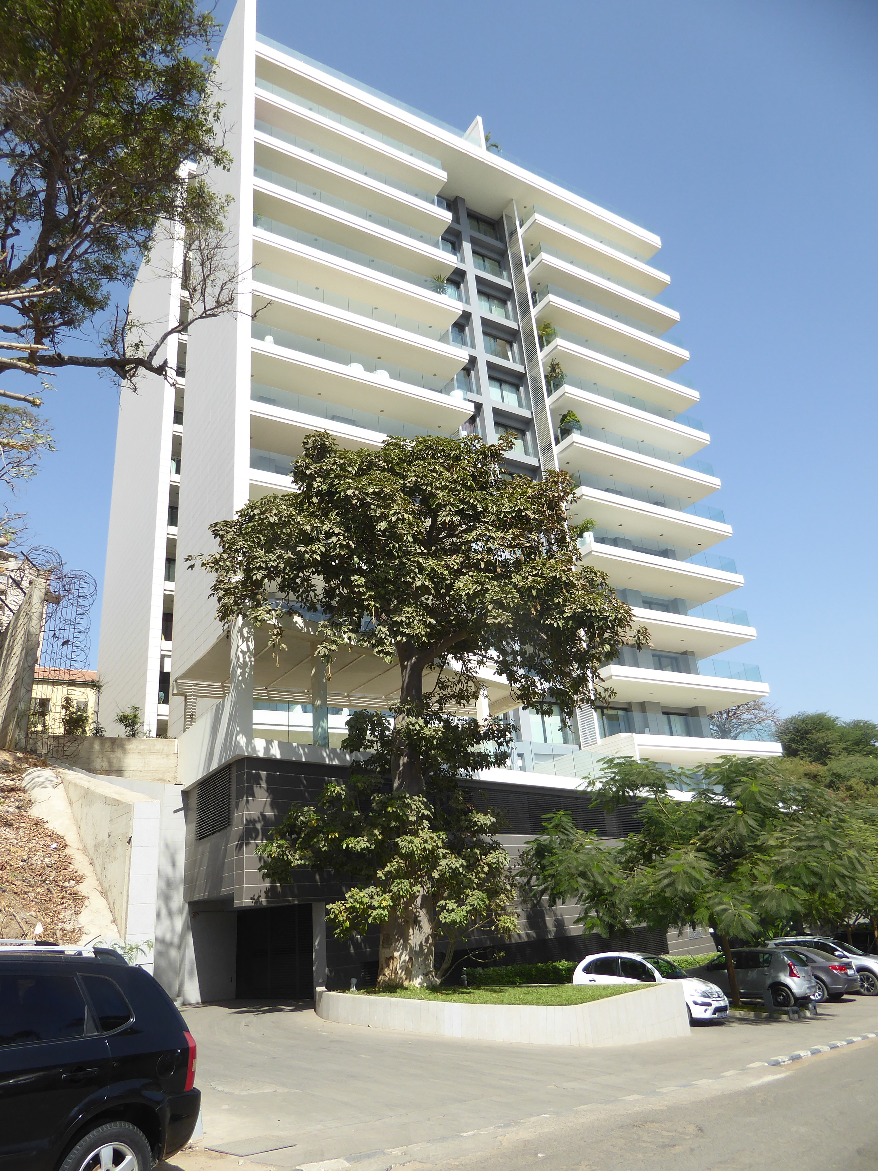 Where should we live if we move to Dakar? How about a highrise on the water?