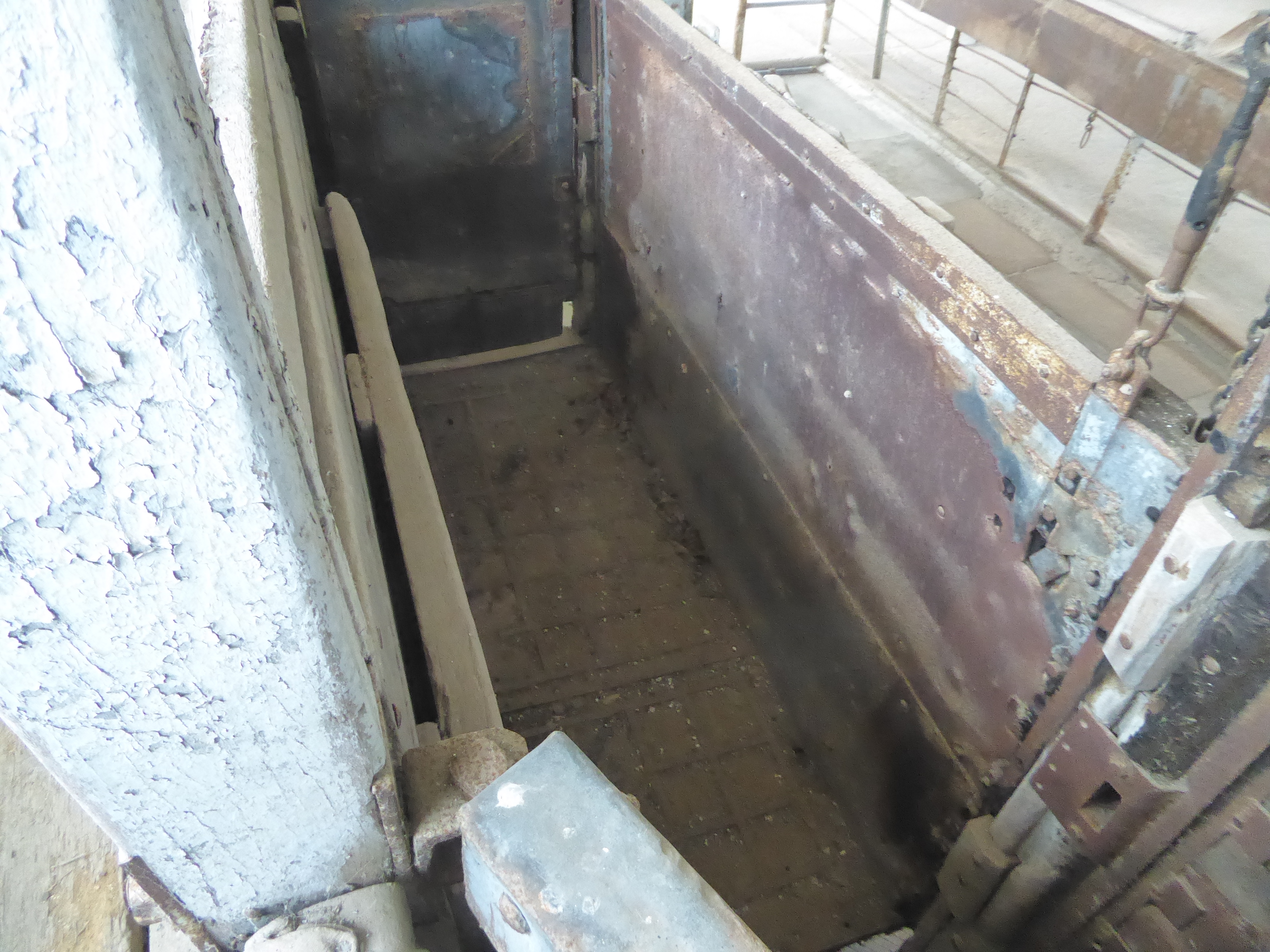 One by one, they were trapped in one of three compartments.