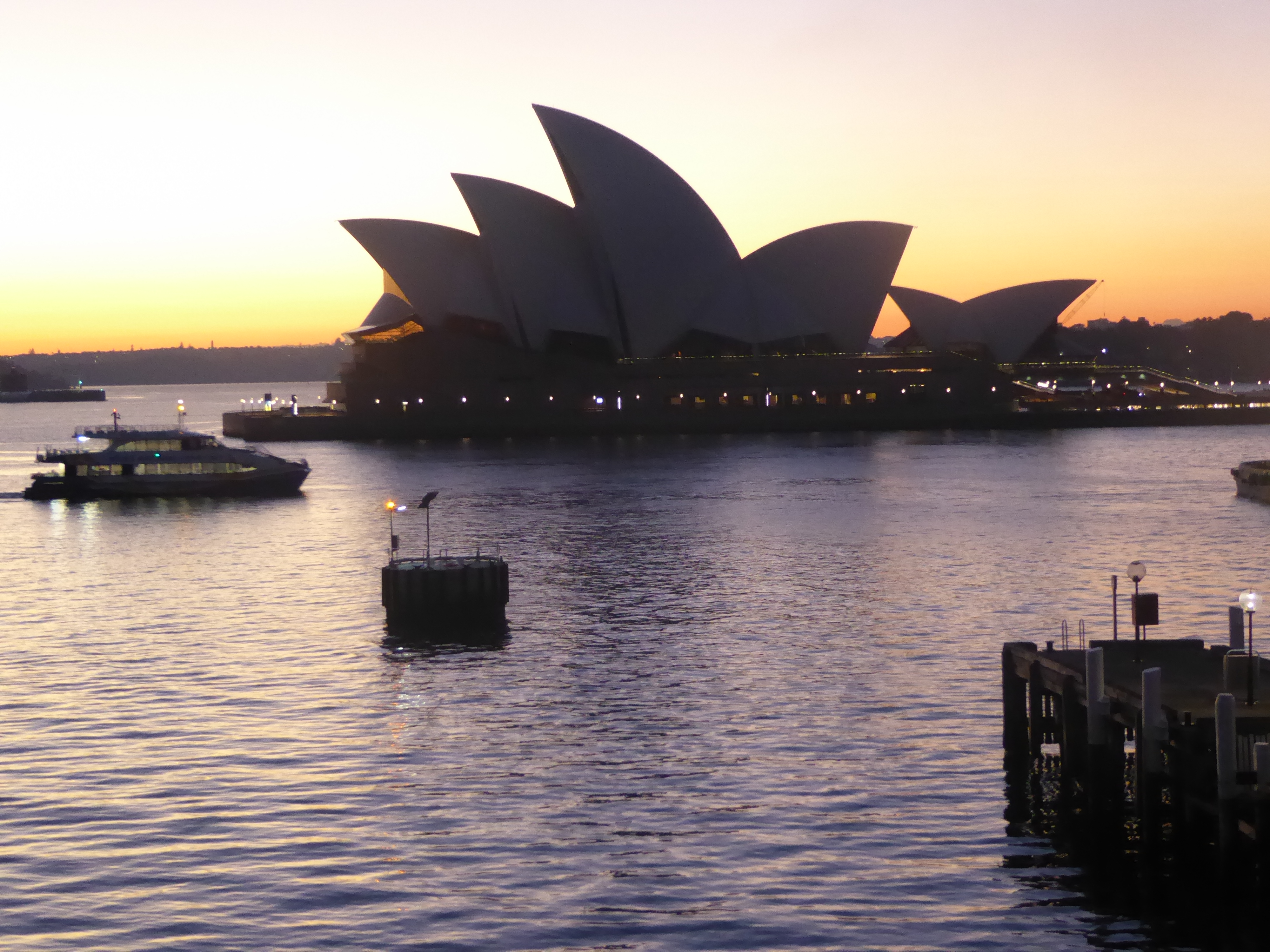 So Qantas is a shadow of its former self, but its old building survives, and so does this, the opera house that in the words of Fromonot and