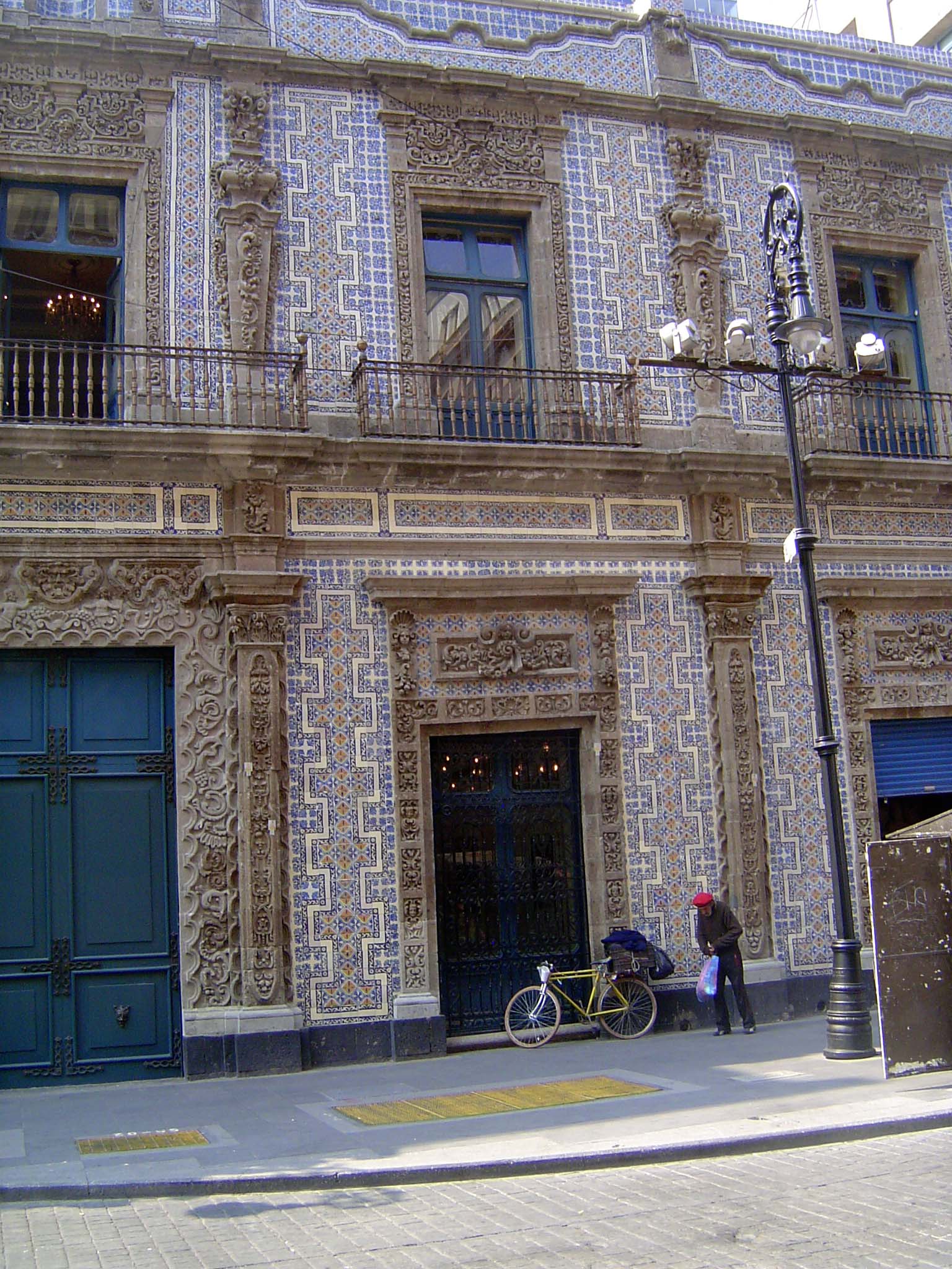 Street-level view.