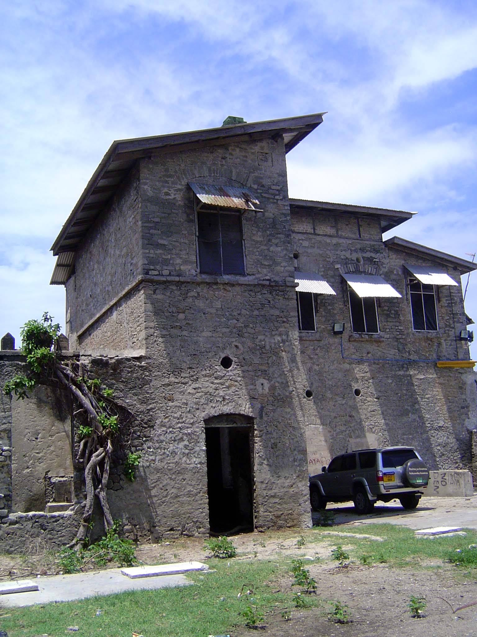 Here's the other side of the building.