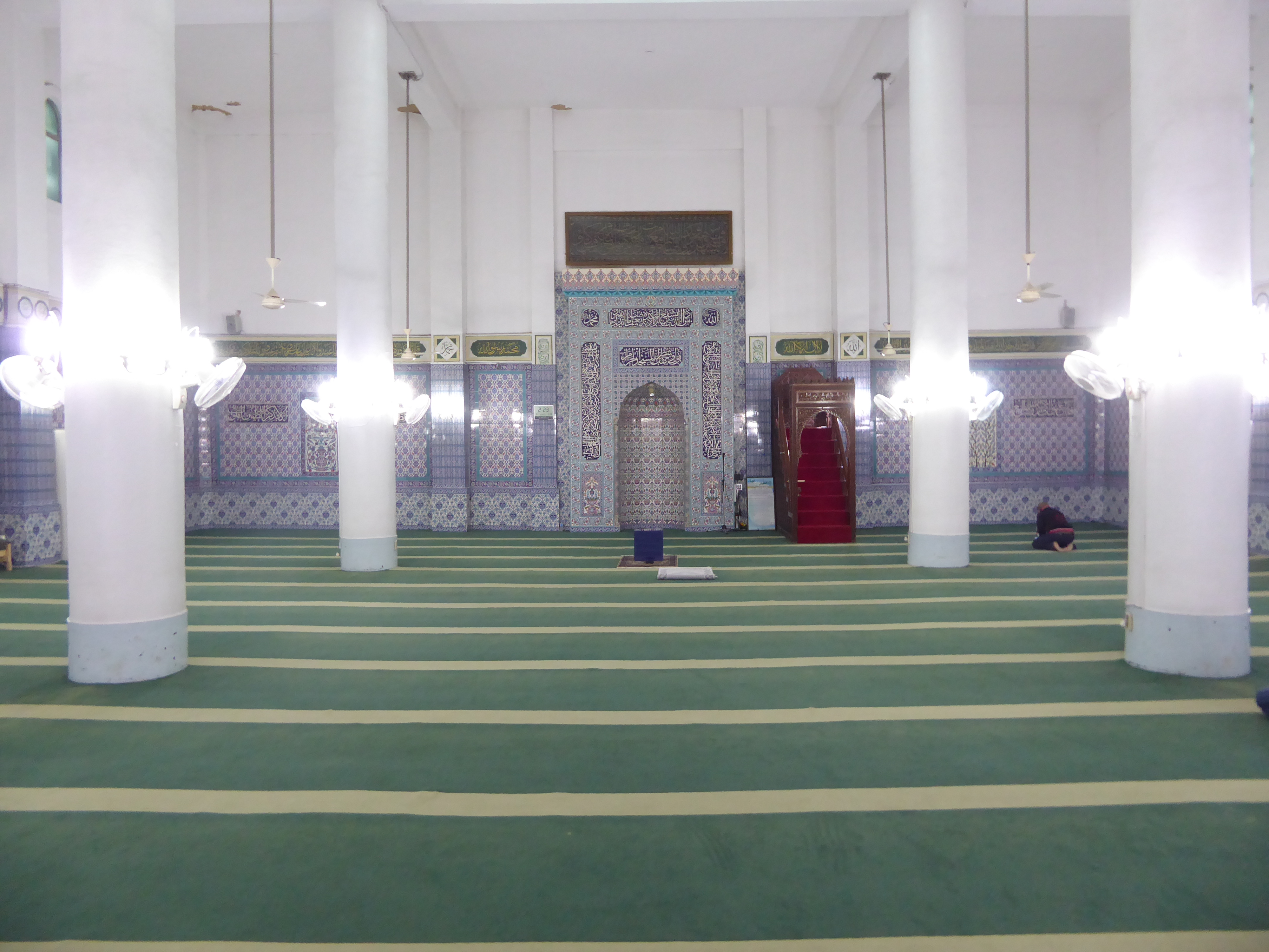 Muslims have built beautiful mosques for centuries. Some have been opulent, others so austere that they make Mies's buildings look gaudy. Wh