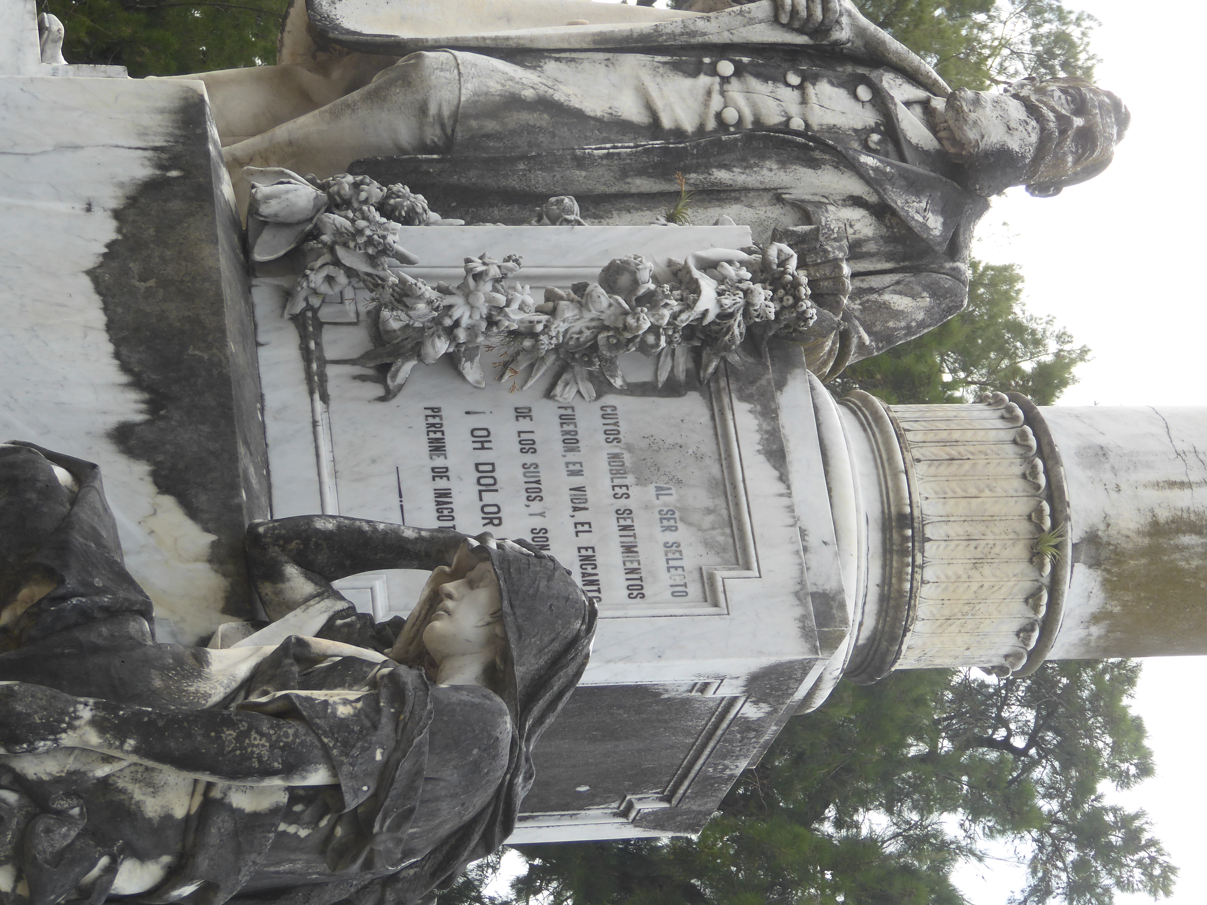 It's the Young family monument, the same Youngs who funded the Teatro Young in town.