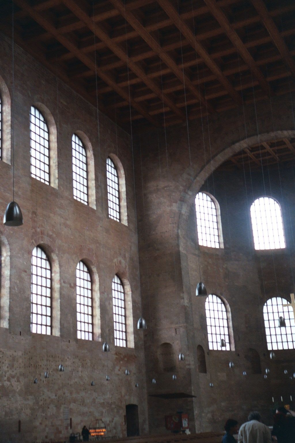 The roof is a 19th century replacement.