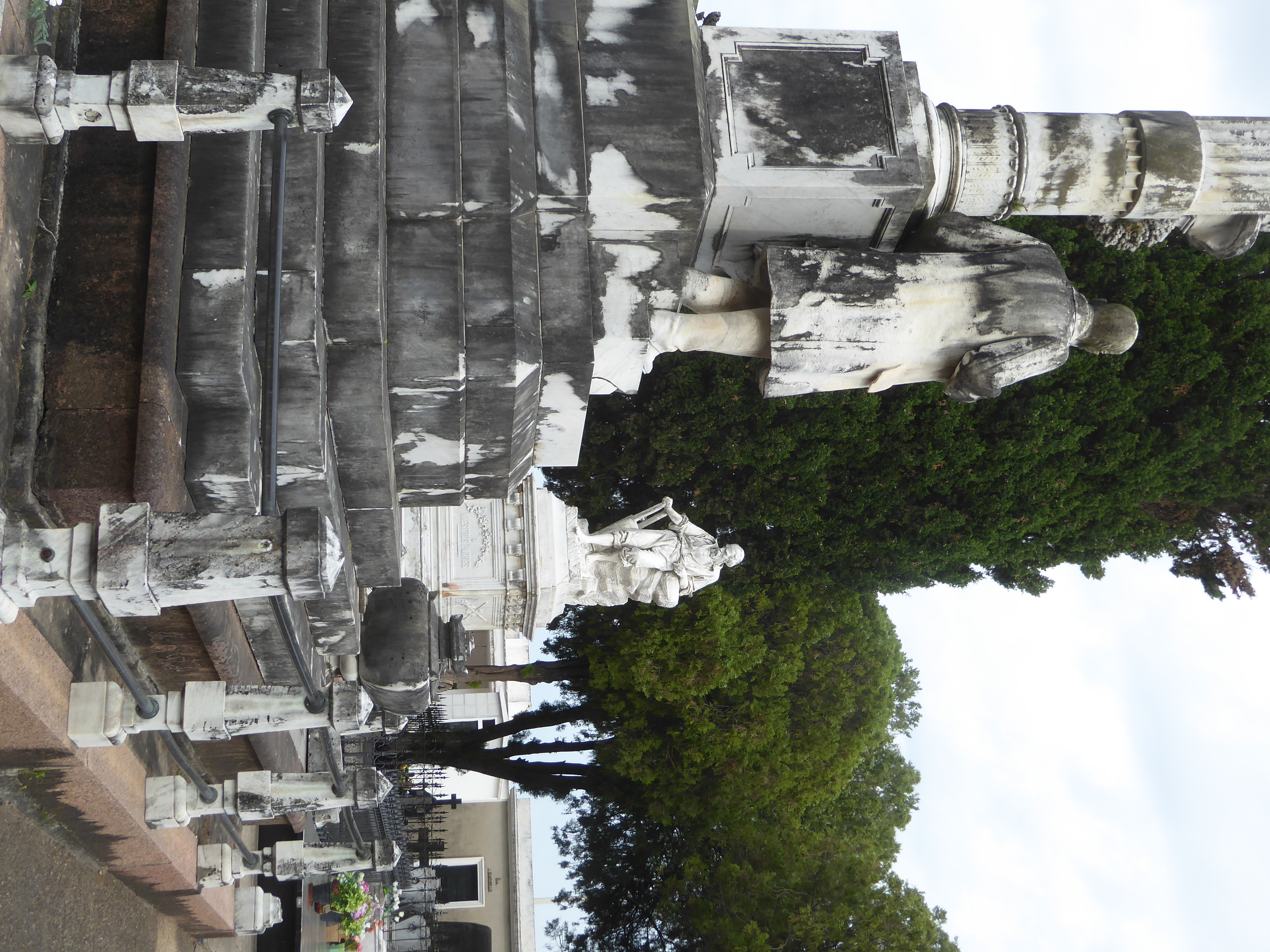 And here's another little mystery, like that of the monuments to the miner and the fisherman.