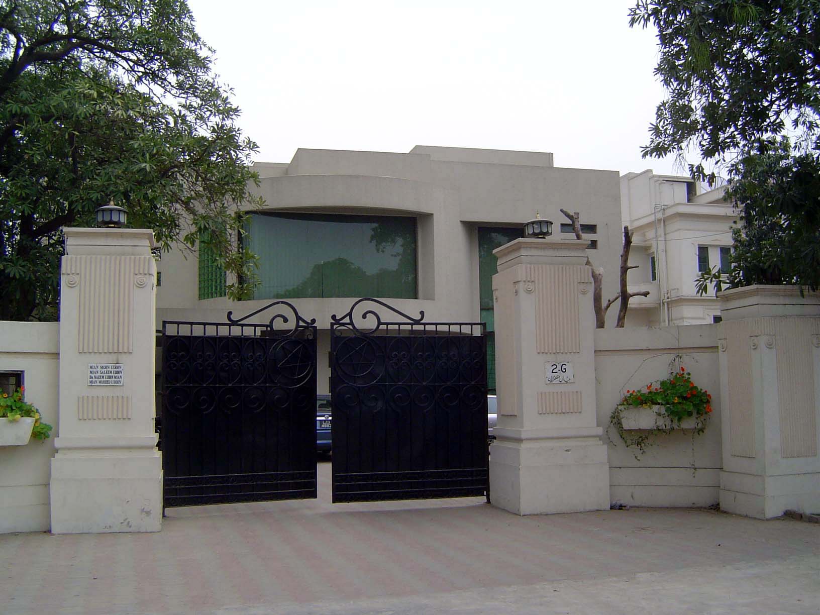 Many of Model Town's 6,000 homes are new, including some very high-style properties.