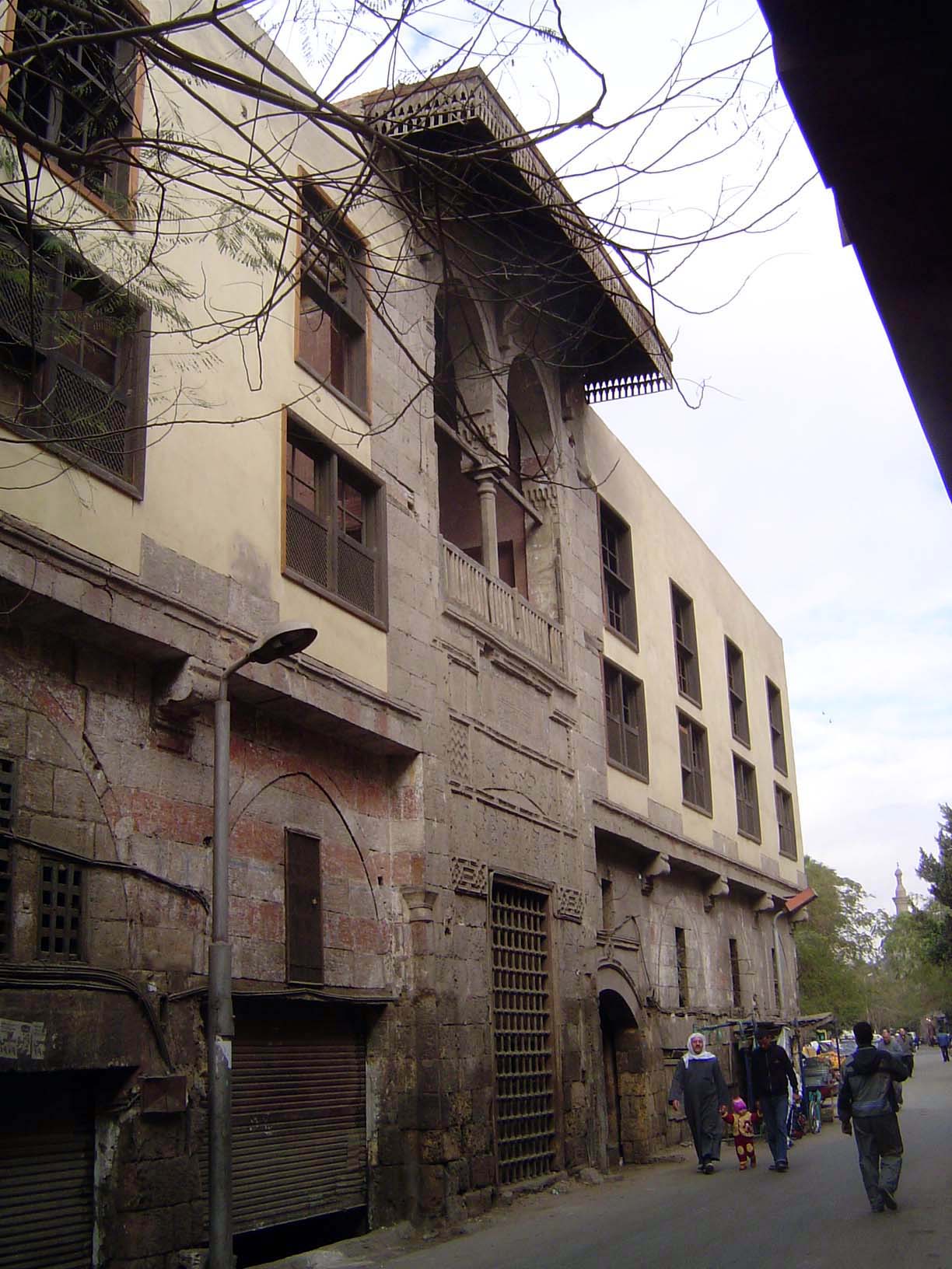 No. 265 The Sabil-Kuttab waterpoint and school and Rab' residential apartment block of al-Qizlar, a Black eunuch. The sabil is in the center