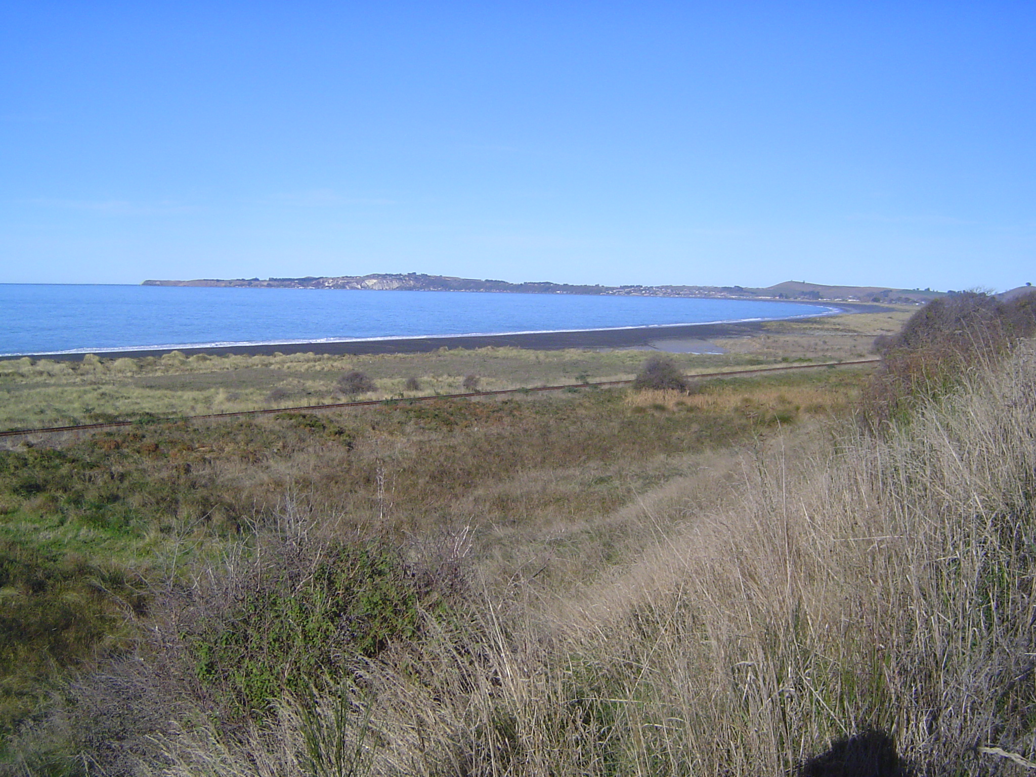 The Kaikoura Peninsula, seen from the north.