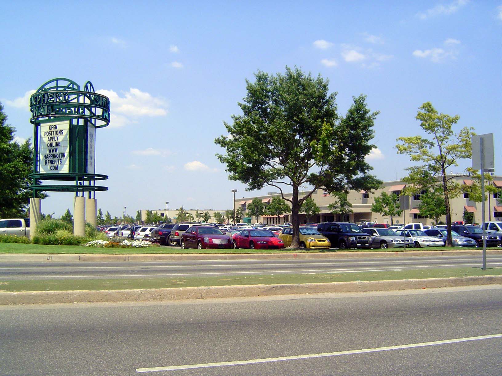The city's first regional mall, Shepherd Mall, opened on 23rd Street in 1963 with Sears as the anchor. Sears left in 1993, and the mall was