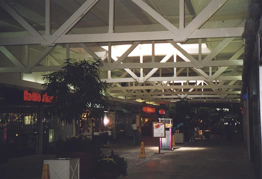 The mall sagged badly in the late '90s, when its shed-style trusses began to look cheap. Worse, big-box category-killers were hatching just
