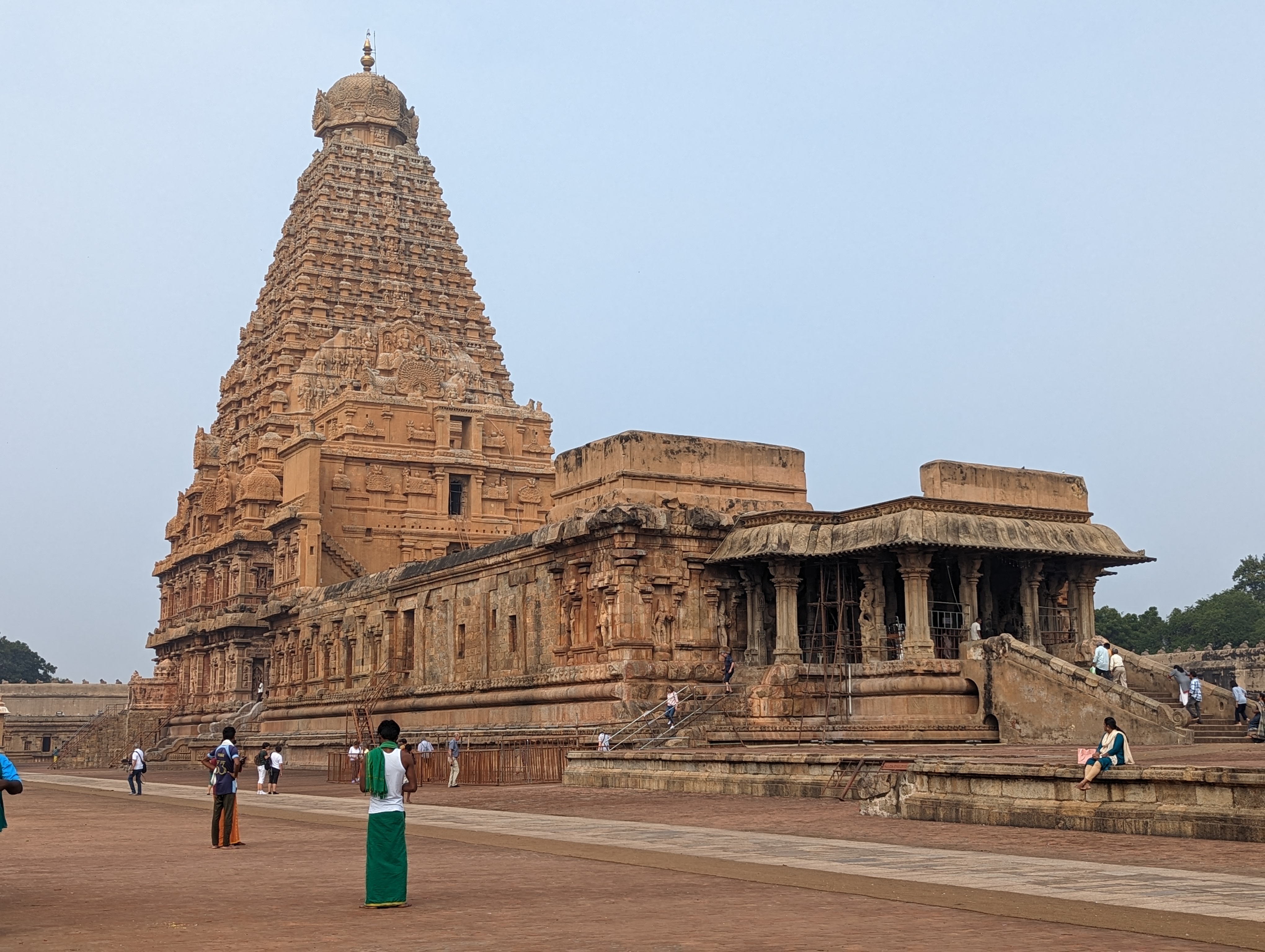 Impressive?  Most everybody says yes, but of course it was designed to be impressive.  We know this because its original name was Rajarajesv