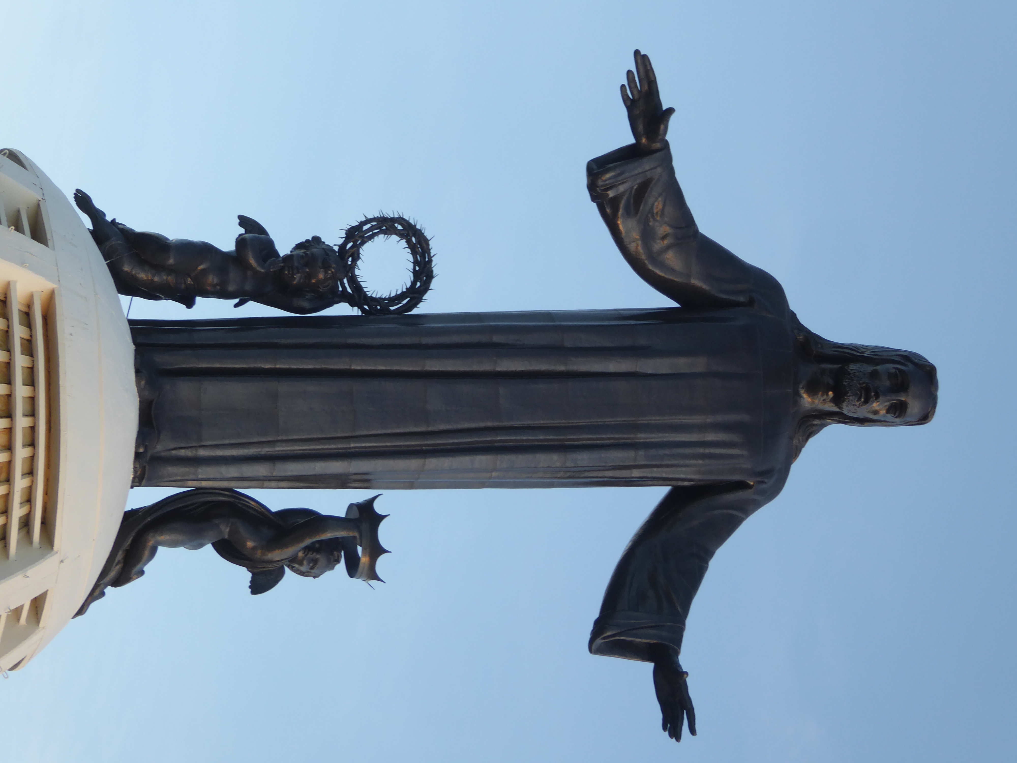 Your 75-foot cup of tea? An earlier monument had been dynamited by order of Plutarco Elias Calles, who as president of Mexico in the 1920s t