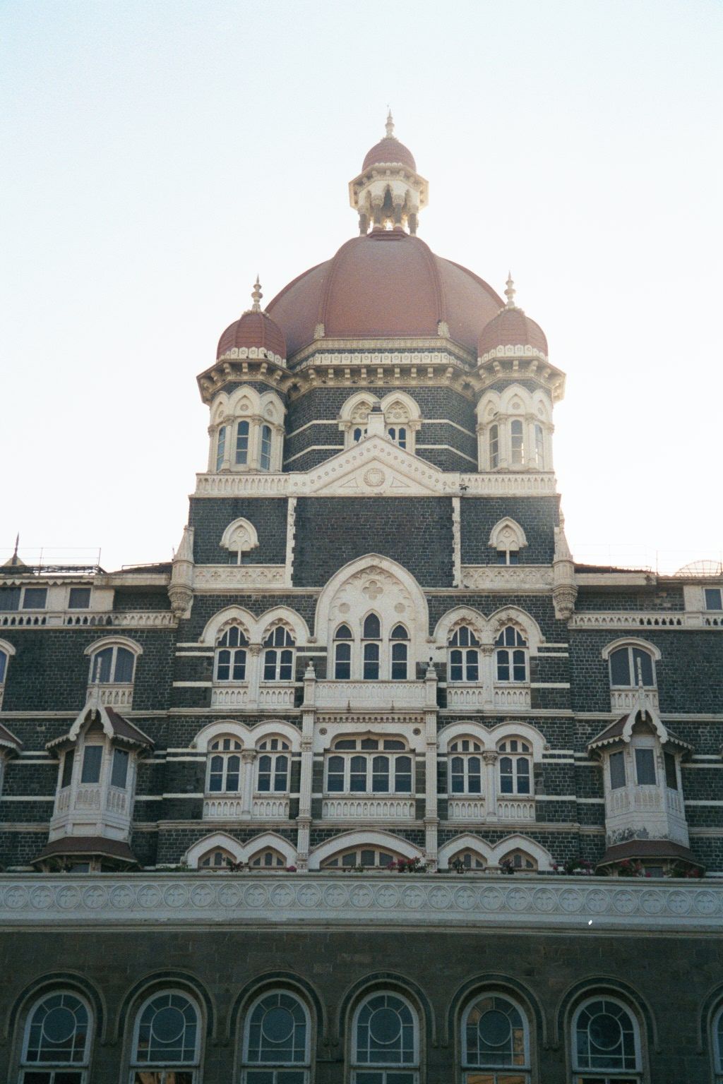 The famous and perhaps even true story is that the Taj was built at the order of Jamshedji Tata, a pioneering Indian industrialist who, retu