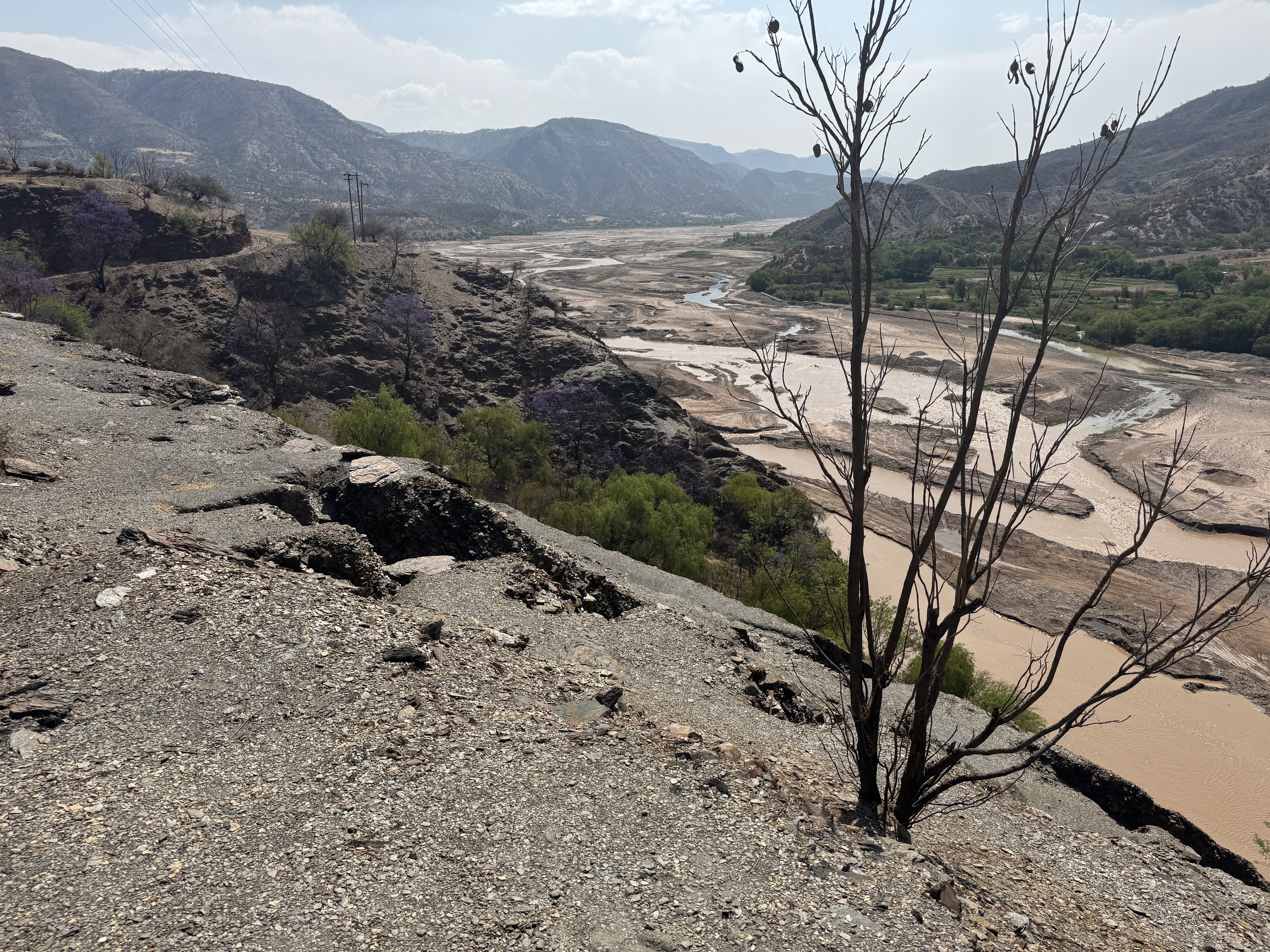 So call me a barbarian.  Anyway, I'm going to drive about 100 miles southwest to Potosí.  Along the way, we'll gain about 4,000 feet.  How t