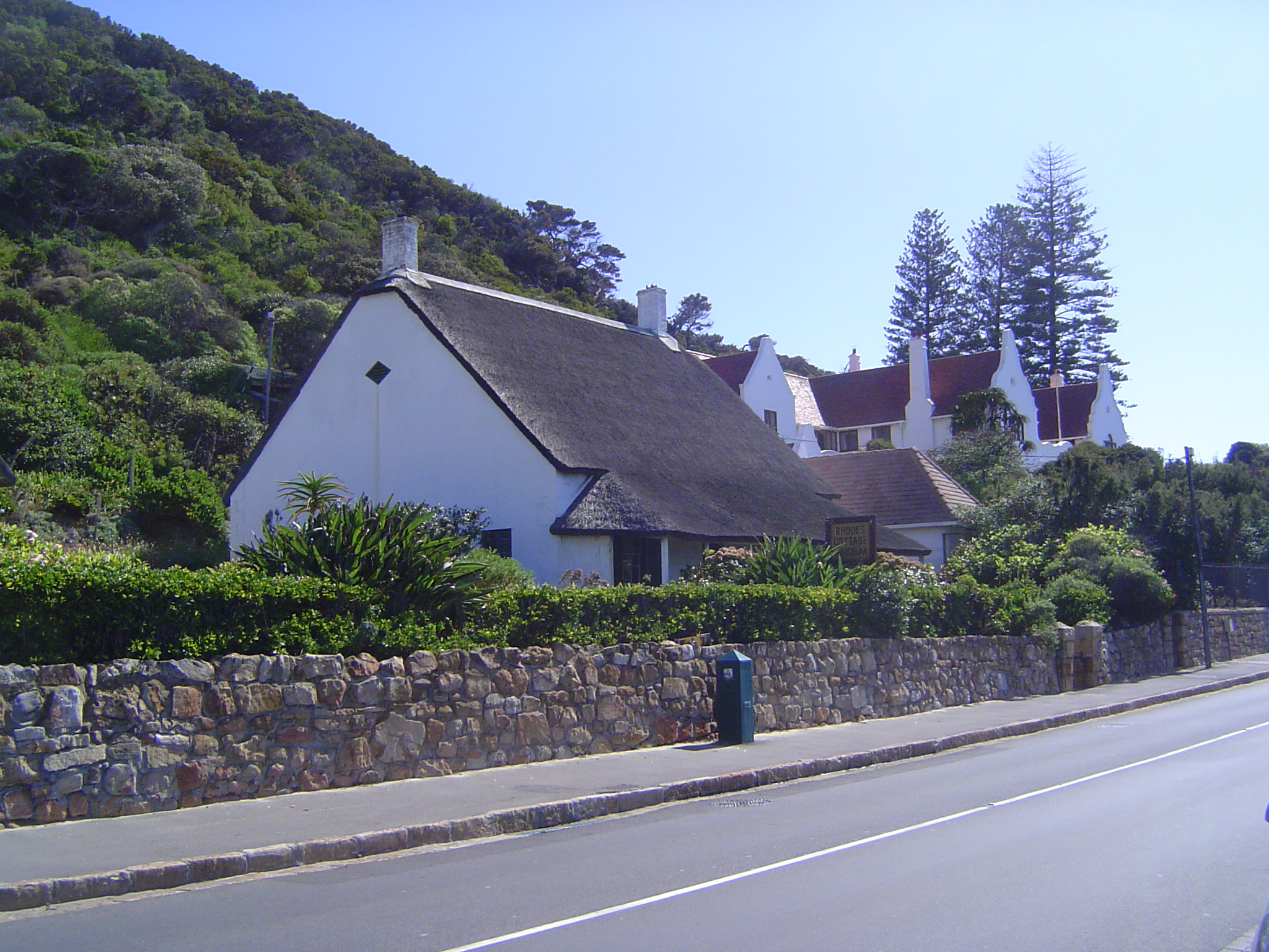 That would be Cecil Rhodes, who bought this house in 1899. He moved in during 1900, hoping to recover from illness brought on during the Kim