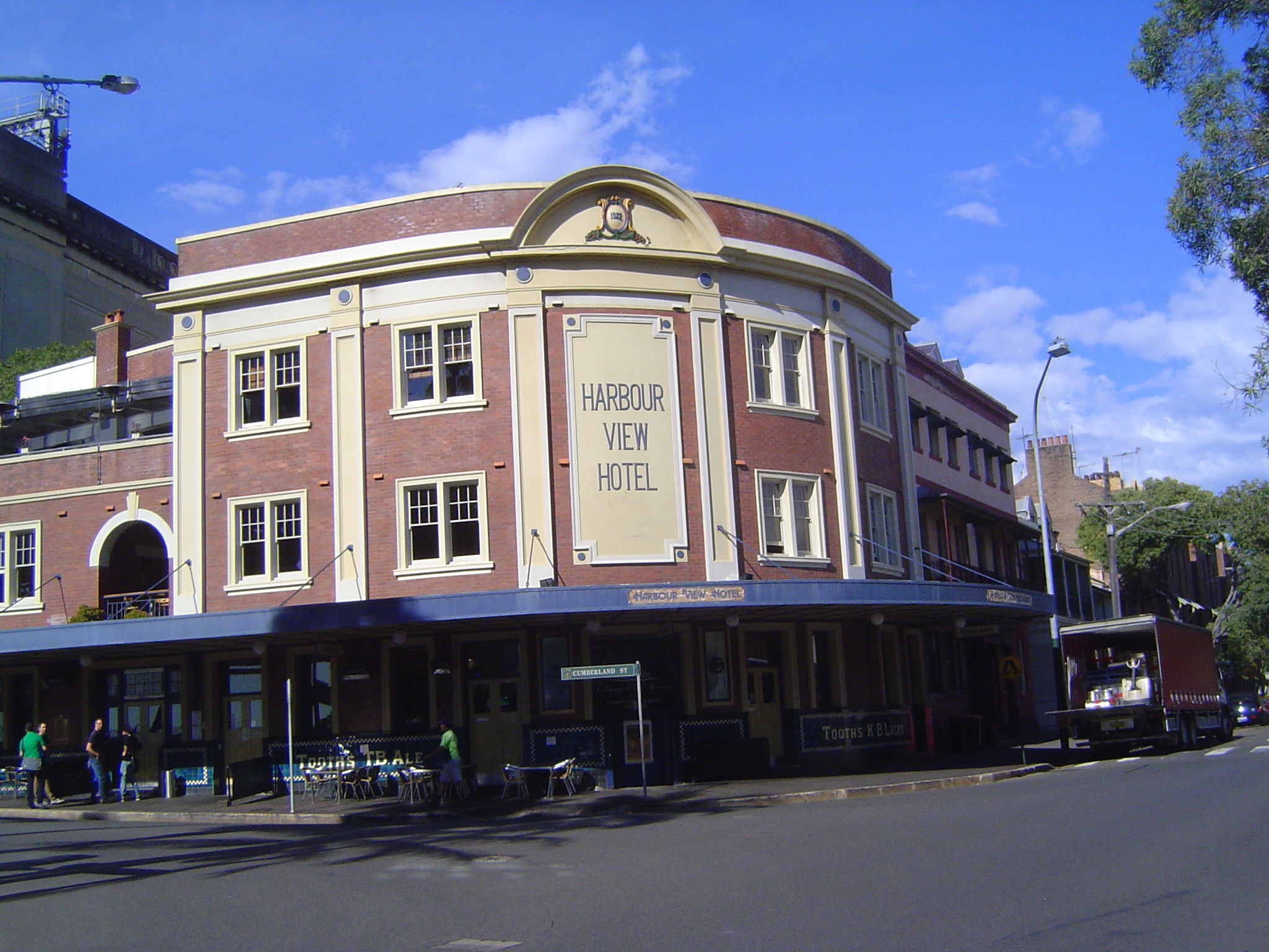 Another hotel, its plans drawn up in 1921. The hotel was a joint venture between the government, which owned the land, and a local brewer wi