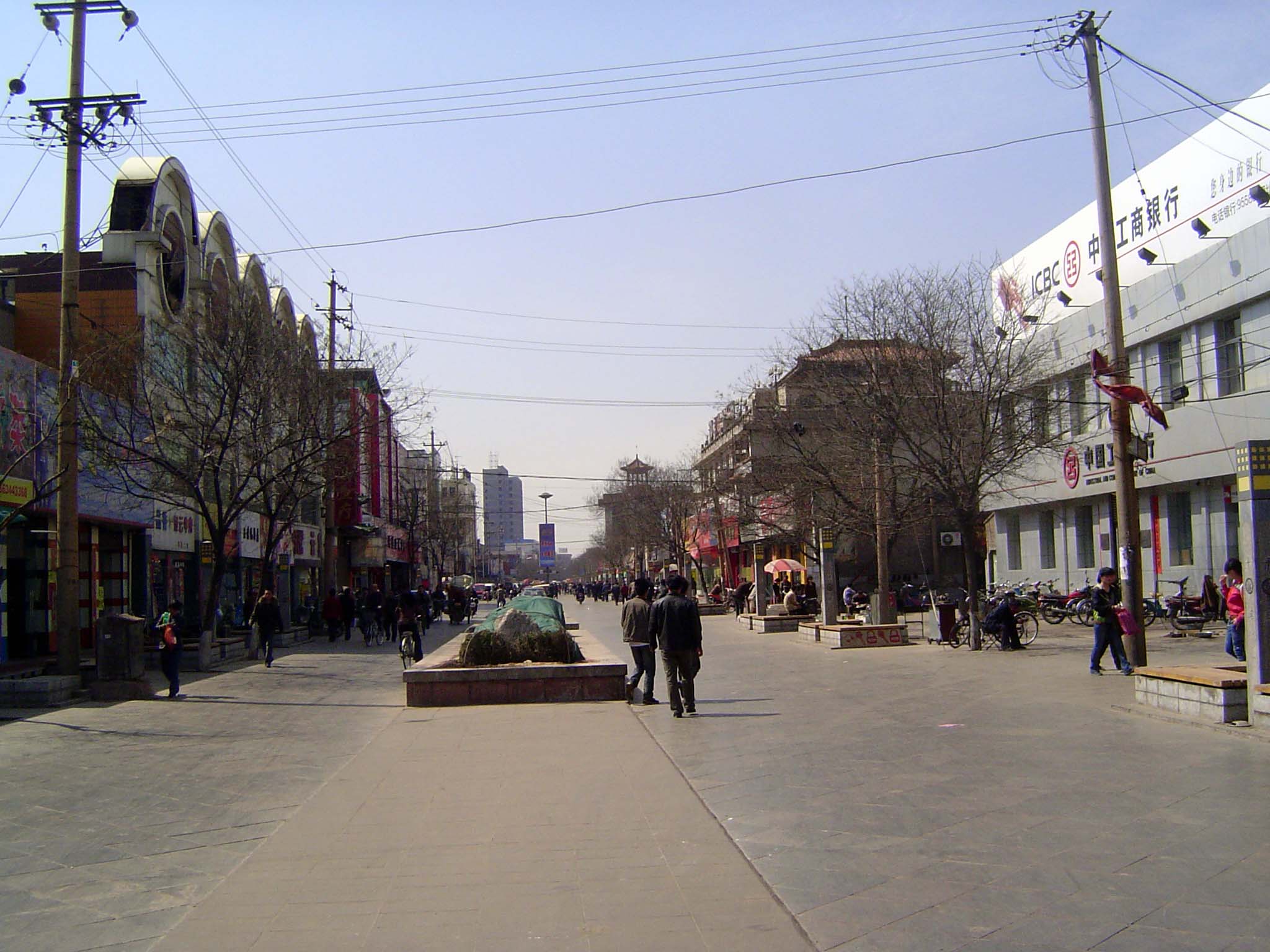 You might think it was like a thousand other Chinese towns of 50,000. You'd know better if you actually stood on this spot, because it's jus