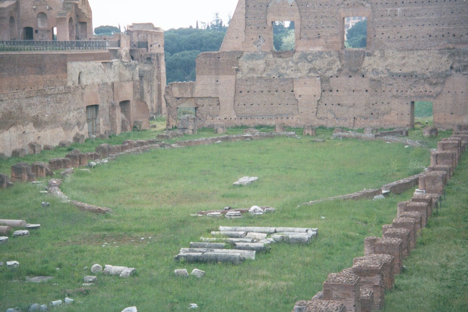 The stadium may have used for games but was normally a garden.