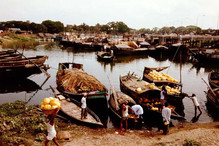Downstream from Dhaka, Nayaranganj is the headquarters now of the Bangladesh ferry corporation, which in the colonial era was a private comp