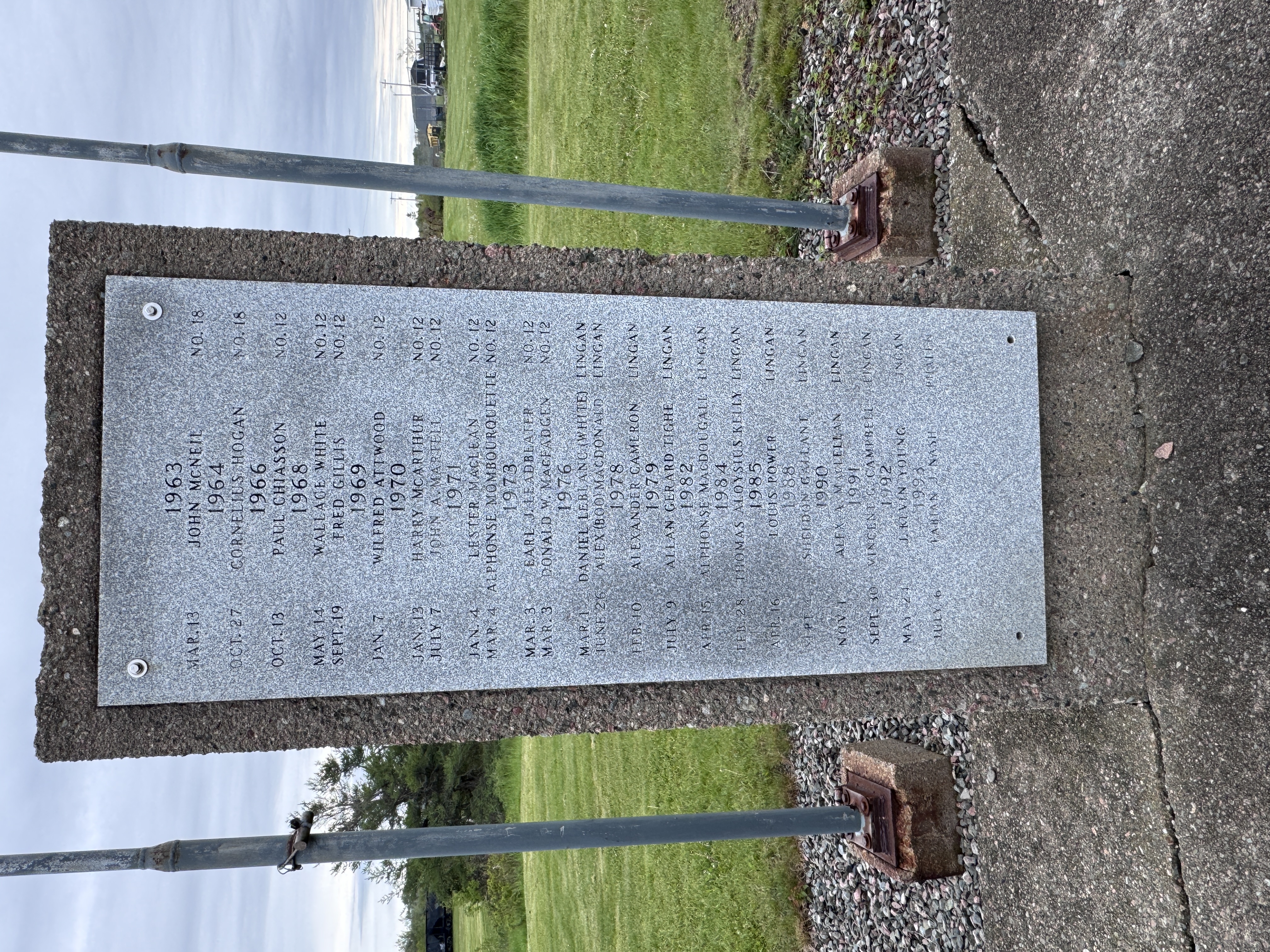 The last man to die in the mines worked at the Phalen Colliery, which continued in operation for a few years after his death.