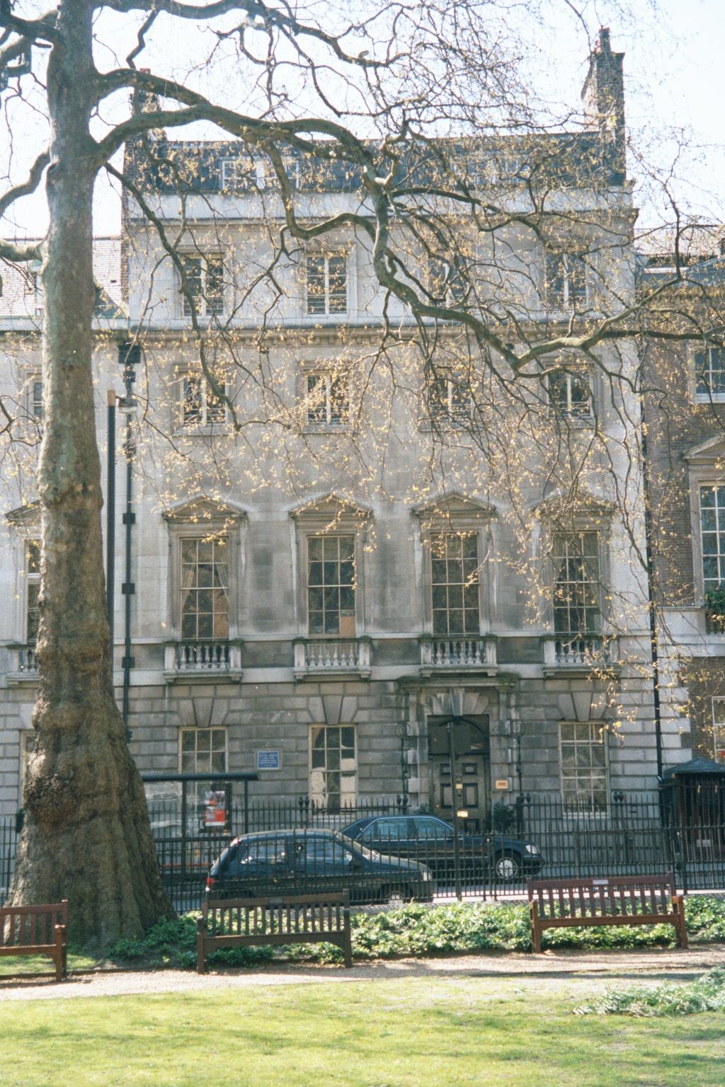 Nearby, the impressive house to which Clive of India retired and in which, in 1774, he cut his throat.
