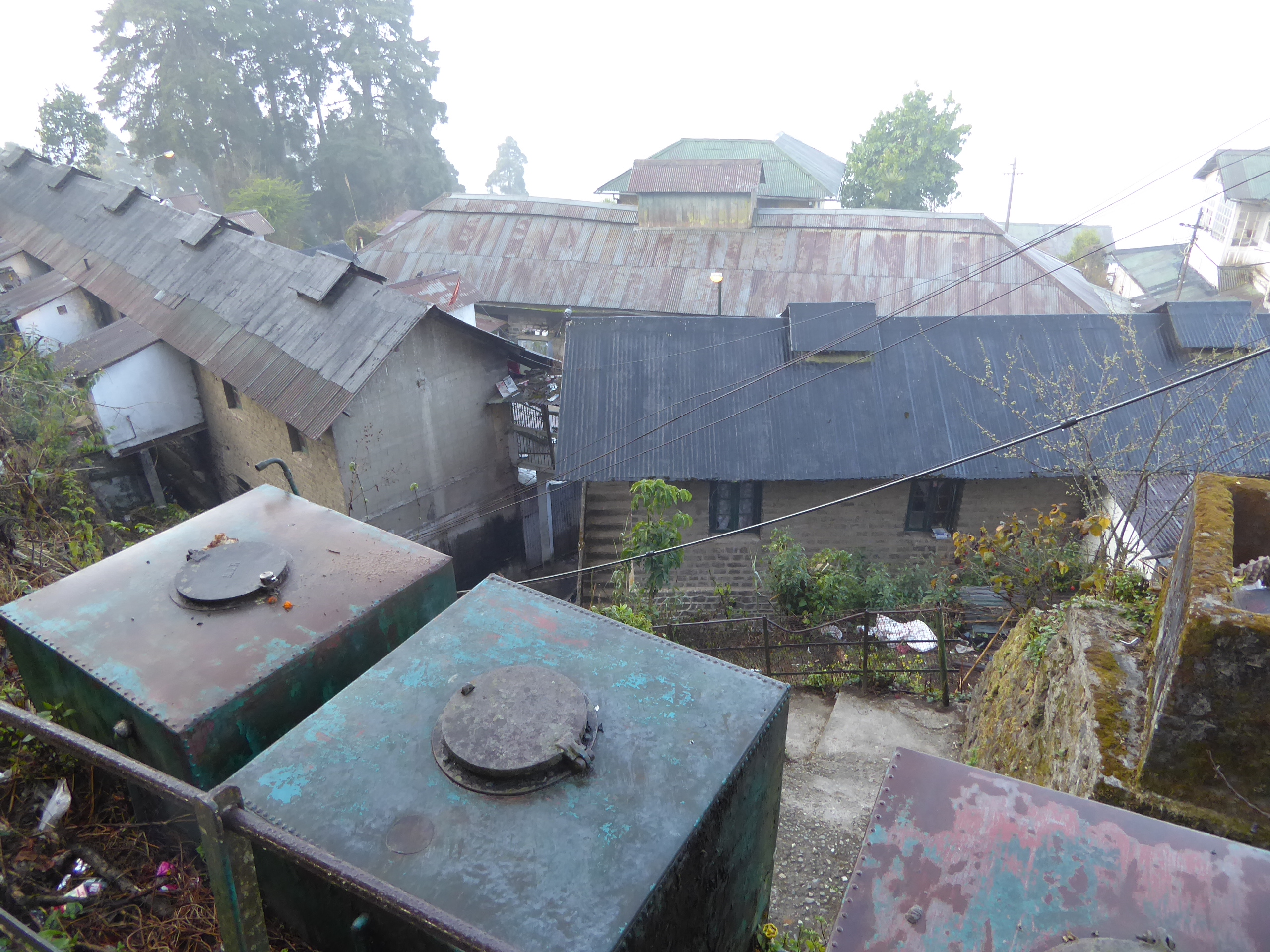 Lower-grade officials were assigned quarters in dormitories.