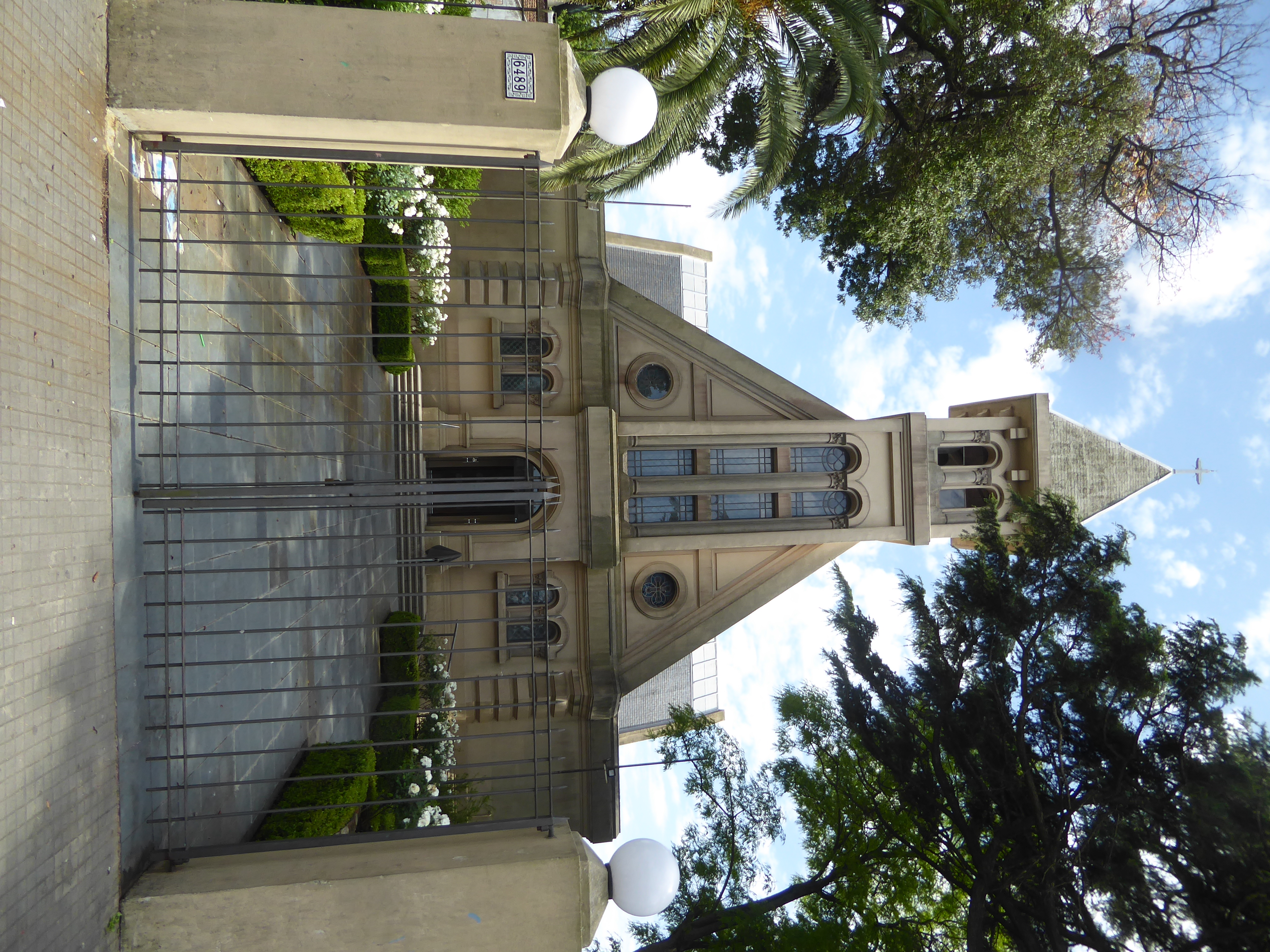 And the church.