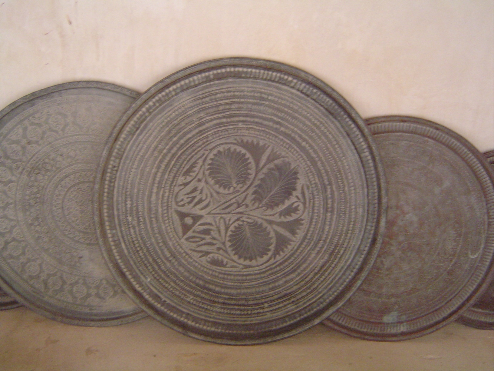 Trays.