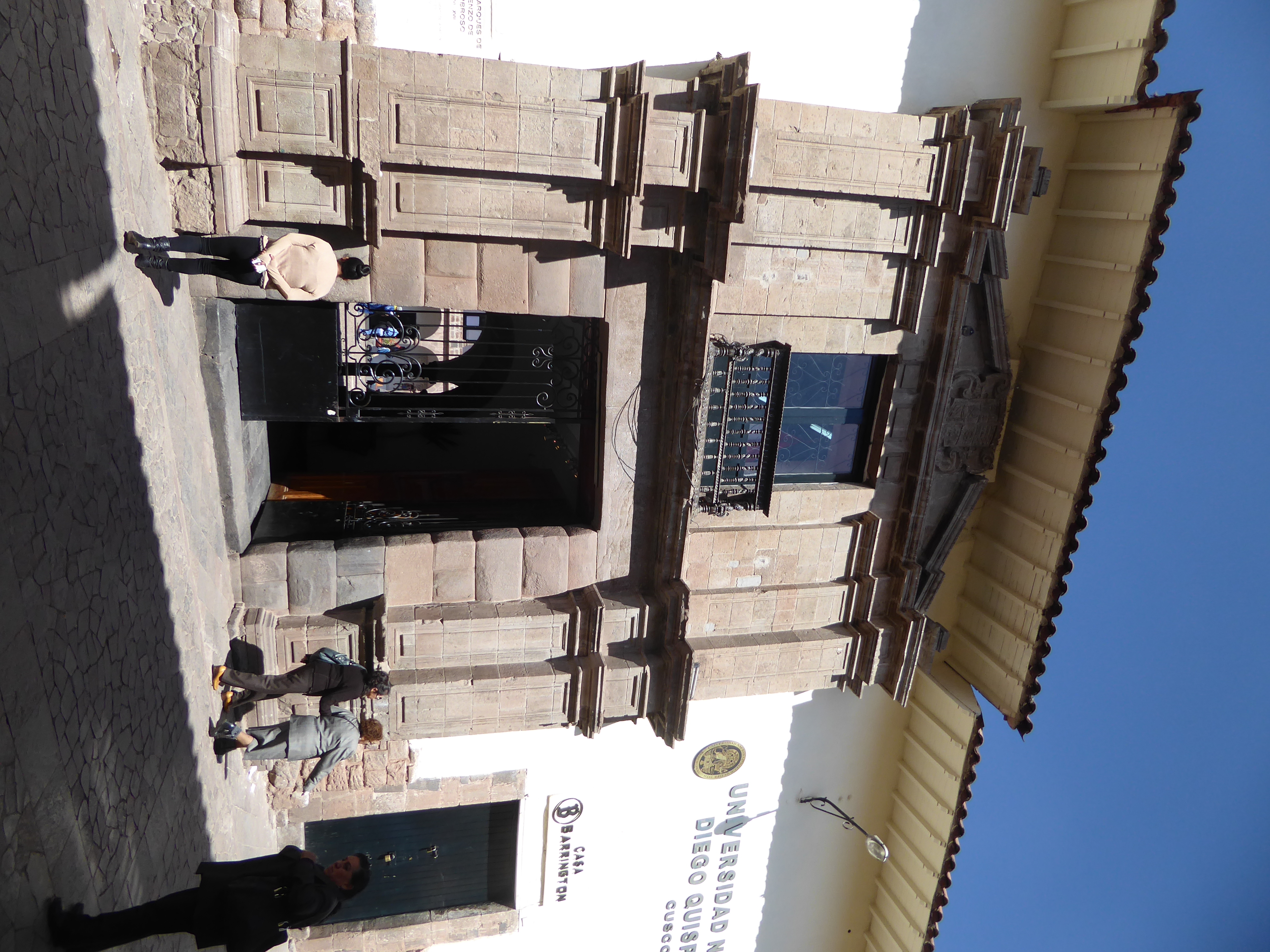 Here's another example of Spanish workmanship at its best, the Casa del Marques Valle Umbroso, which for a time was the home of the Esquivel