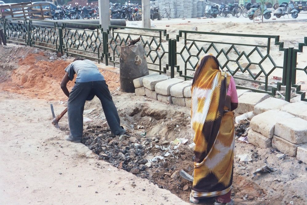 Construction methods remain fiercely traditional.