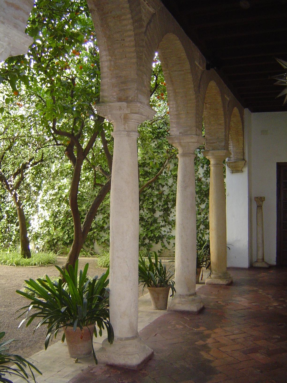 Another of the Viana palace's 14 courtyards: the chapel courtyard.