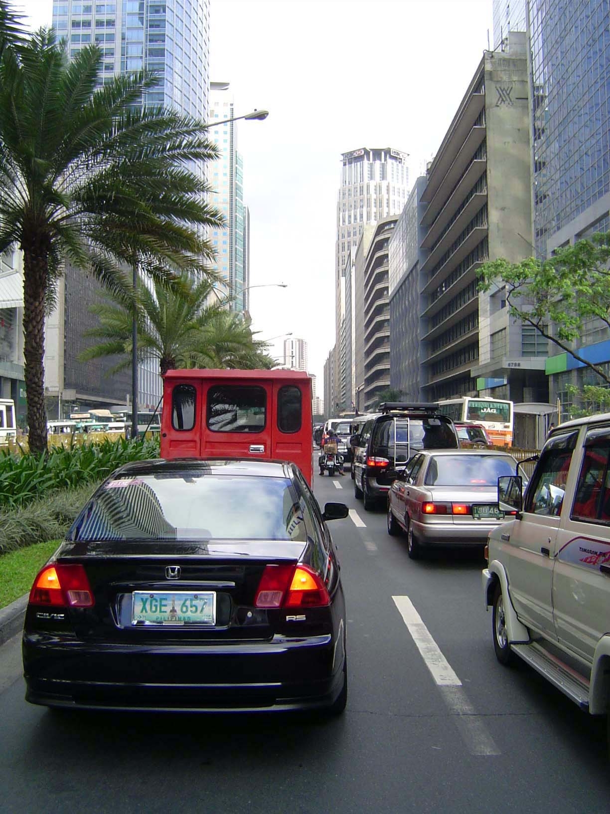 There's no better place to begin than Makati Avenue, which is the main street of Makati, a city in its own right. When businessmen come to M