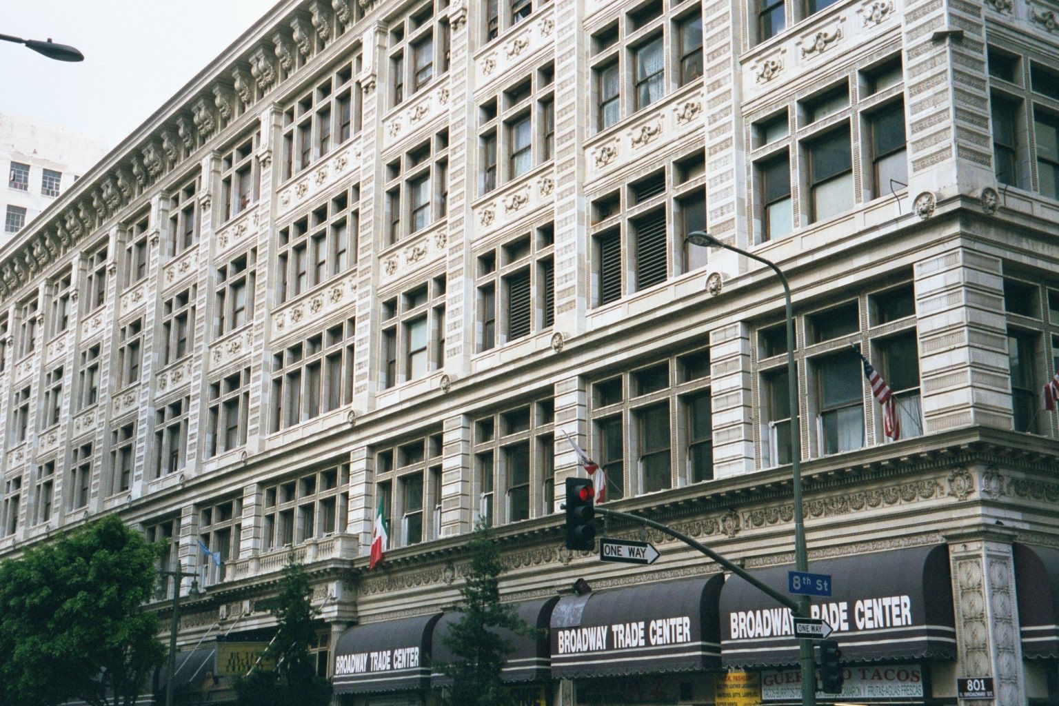 The former May Company department store was built on Broadway in 1906 as Hamburger's Department Store. It claimed to be the biggest departme