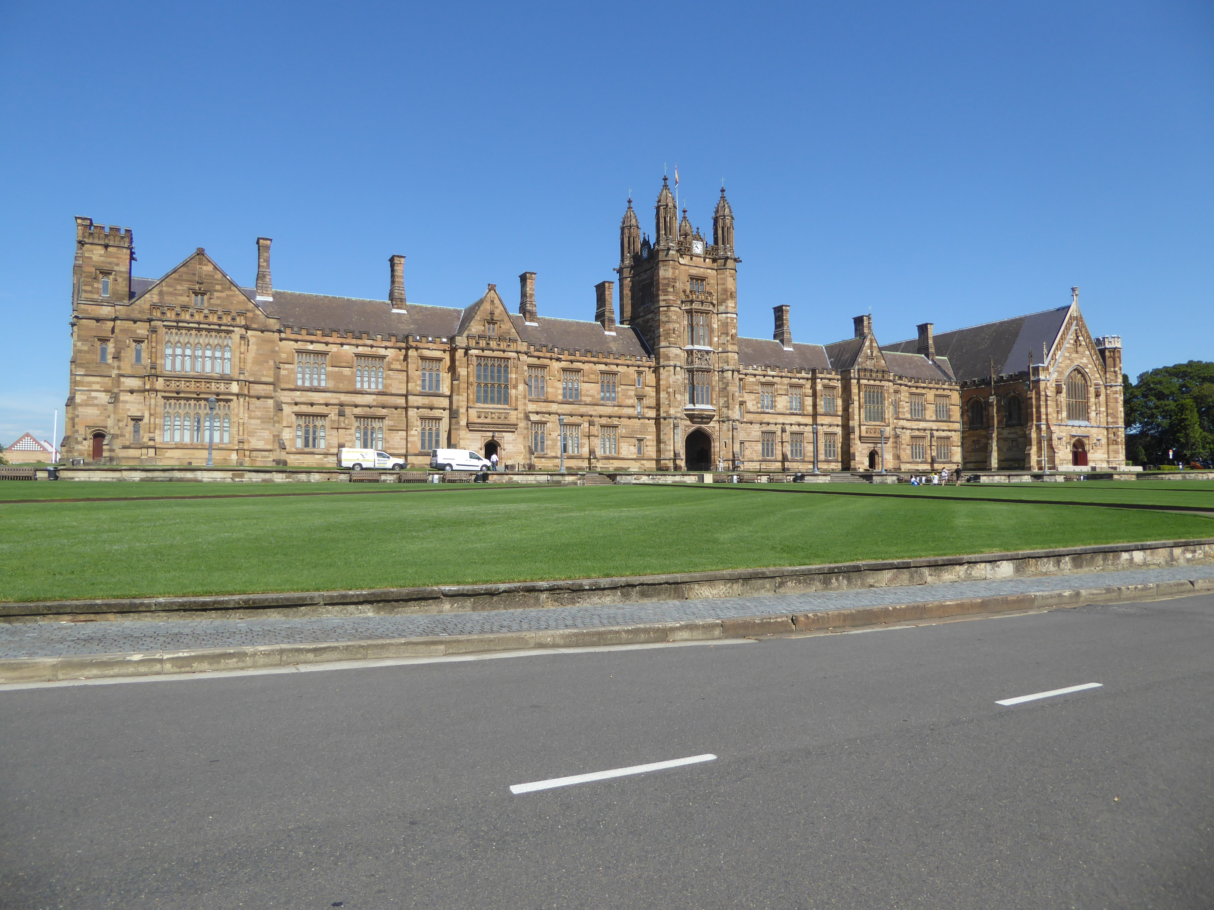The Great Hall of the University of Sydney, completed in 1859.