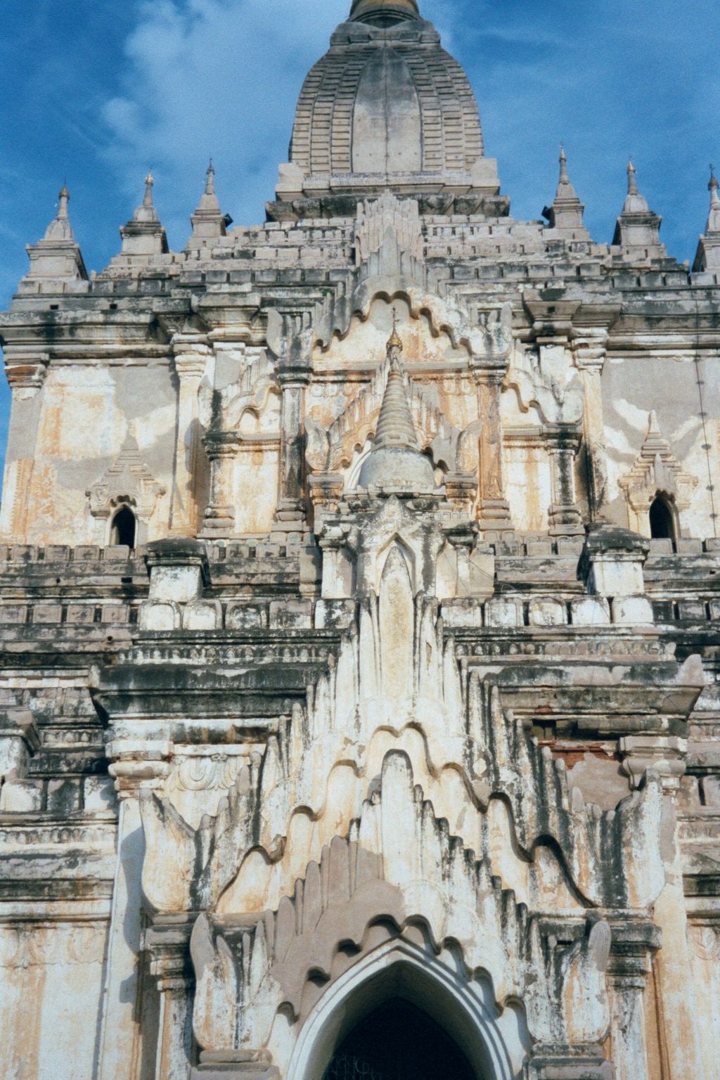 The Sula-mani facade, from pediment to sikhara.