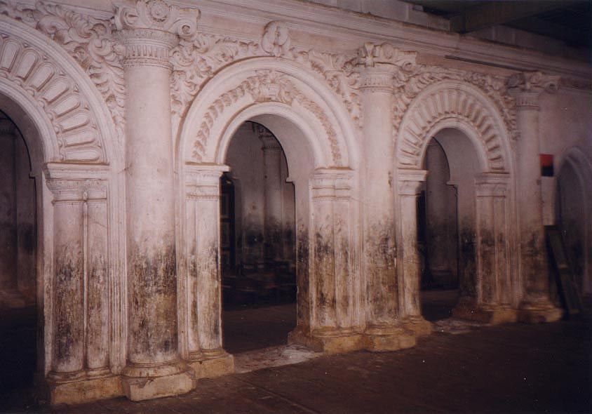 The interior of one of the classrooms in the school shown in the previous picture.