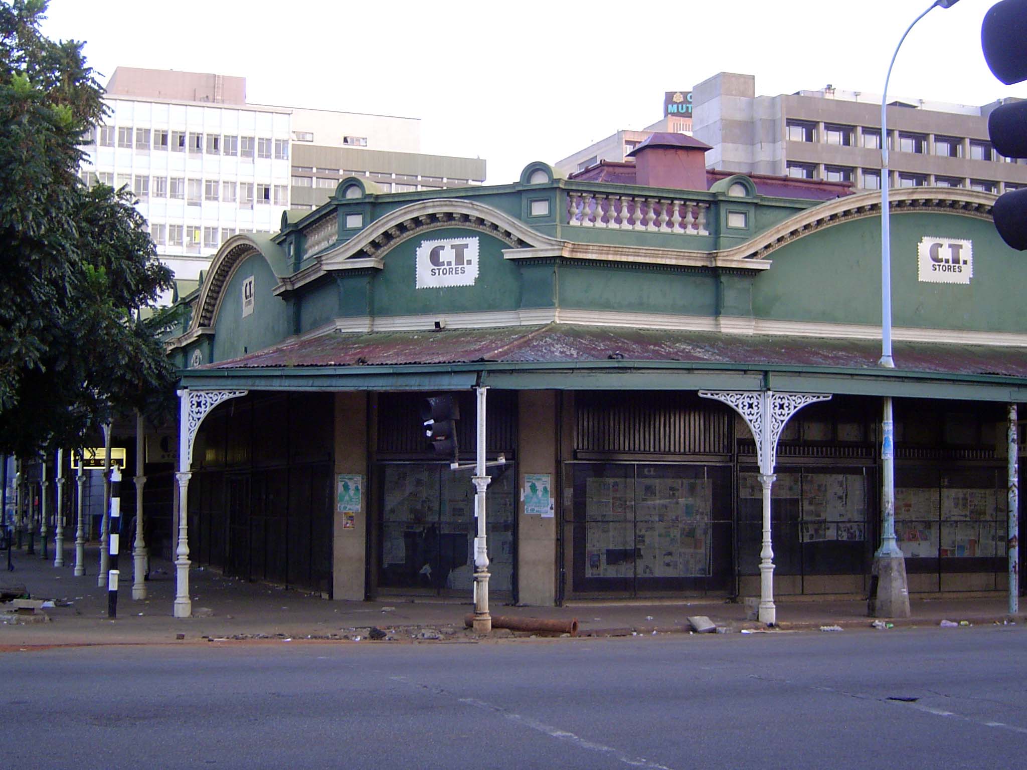 Originally, this building housed McCullough and Whitehead, drapers and outfitters.