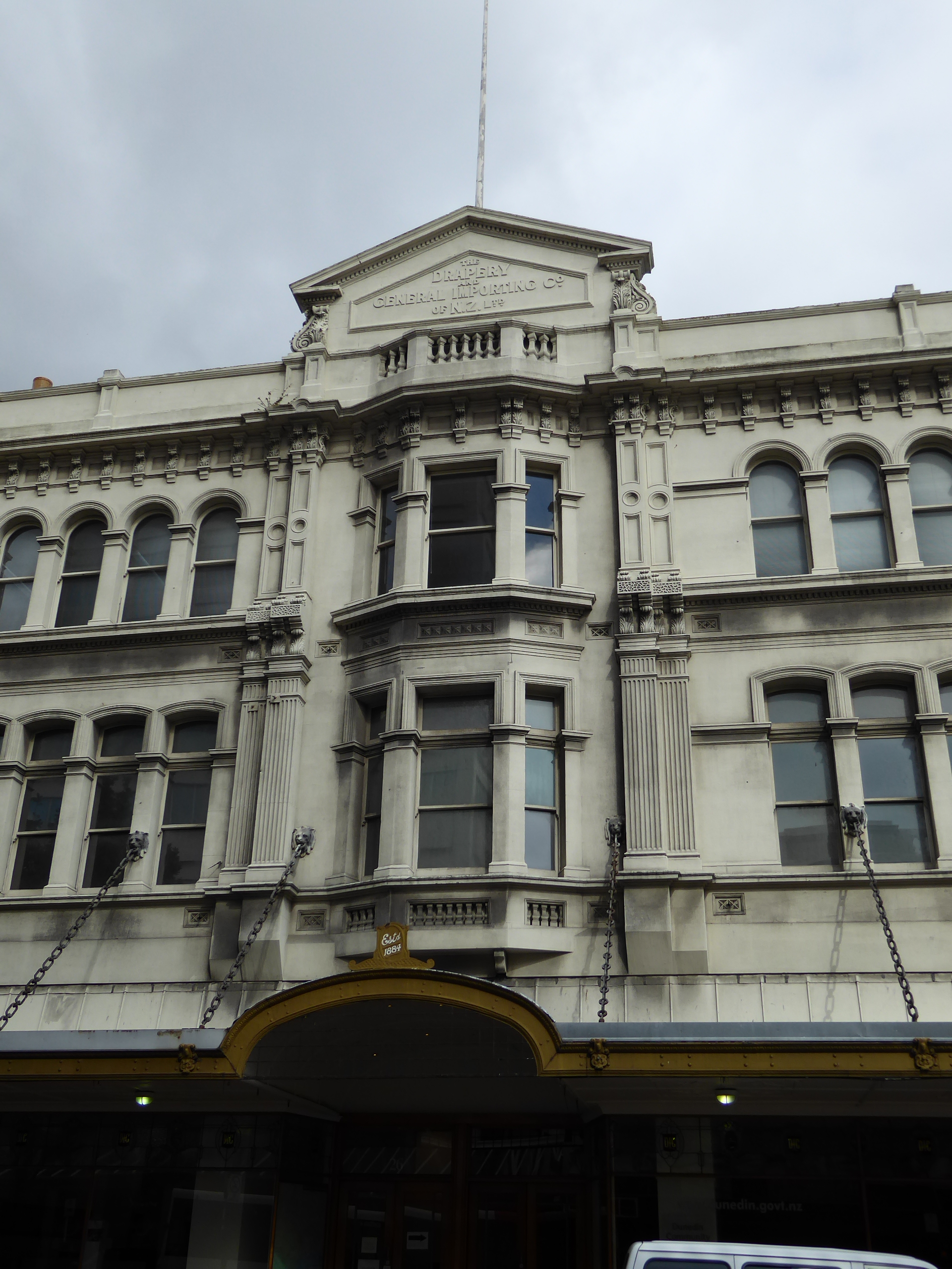 As the sign says, the D.I.C. was established in 1884. It closed in 1991 and is now the city's public art gallery.