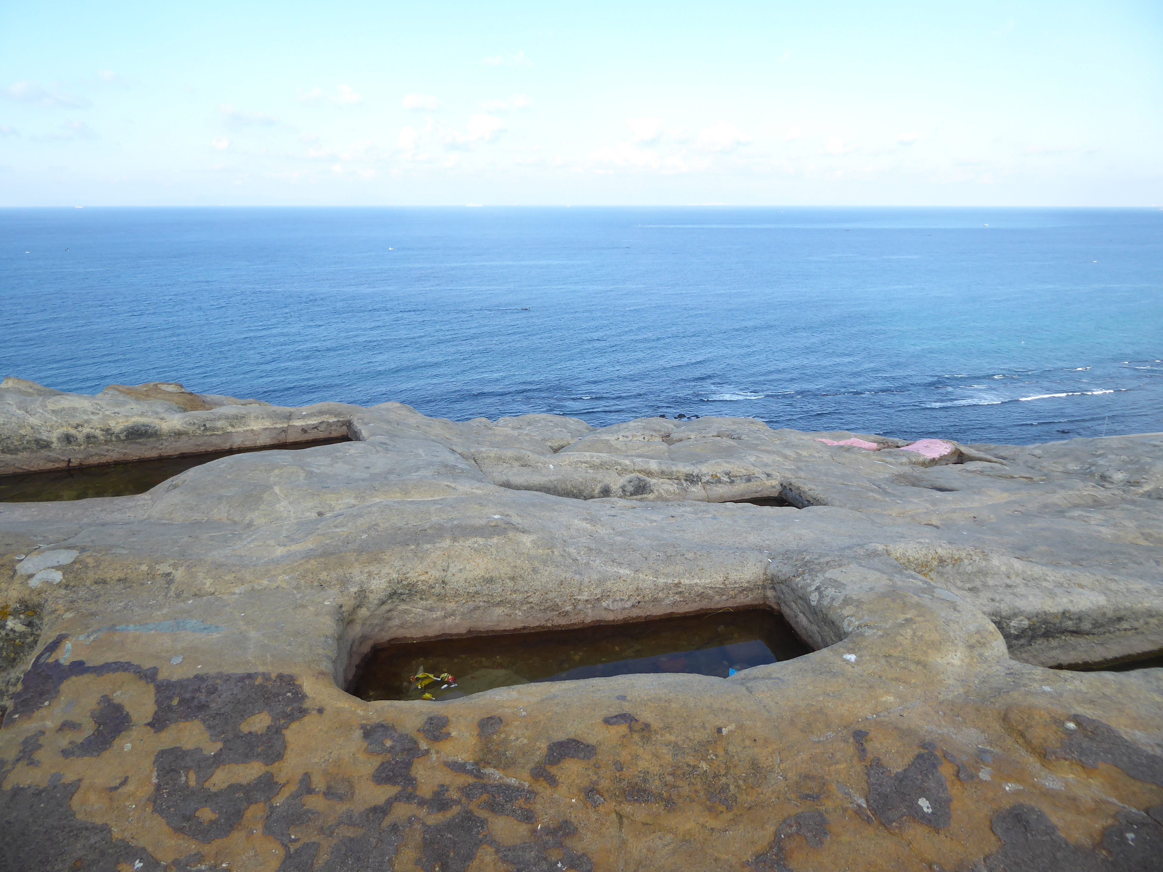 They're Punic-Roman tombs, buried in debris until discovered in 1965.