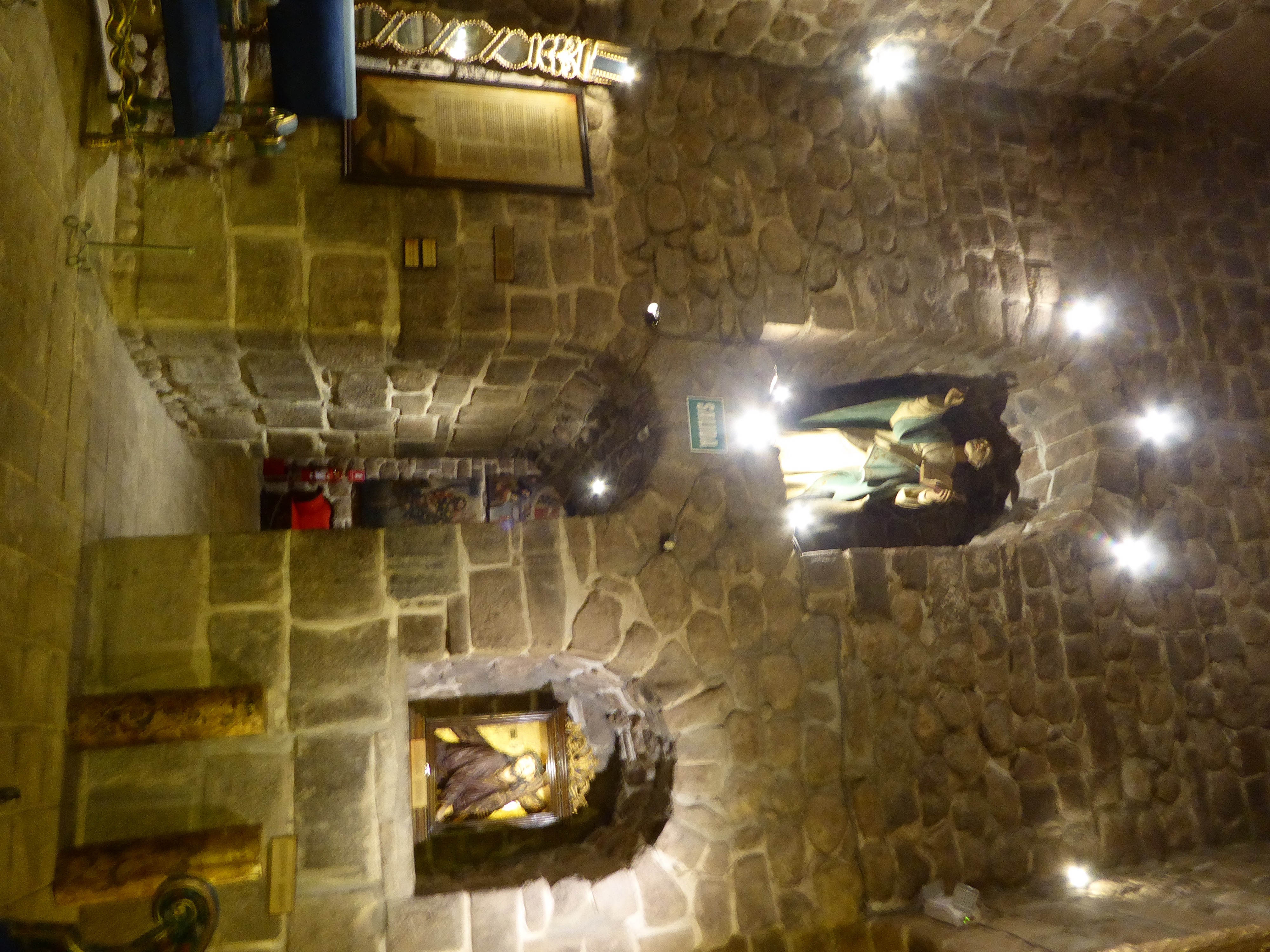 The interior of the tower. Want to set up a cot and wait for the next big one?