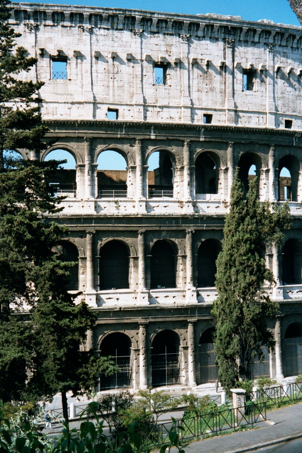 The Amphitheatrum Flavium was begun by Vespasian whose family name was Flavia and finished by his son Titus in 80 A.D. This was the biggest