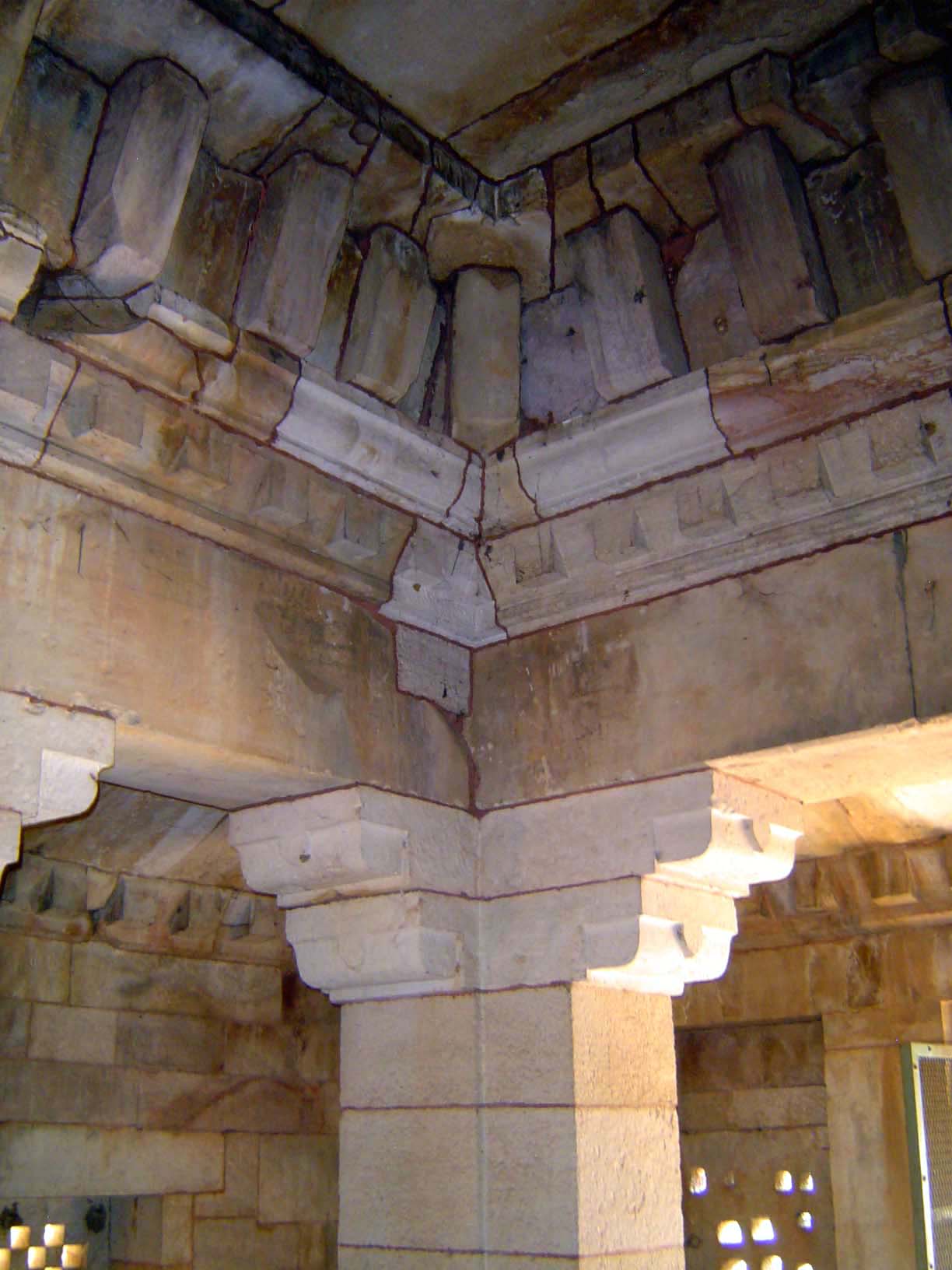 And here the interior of the porch.