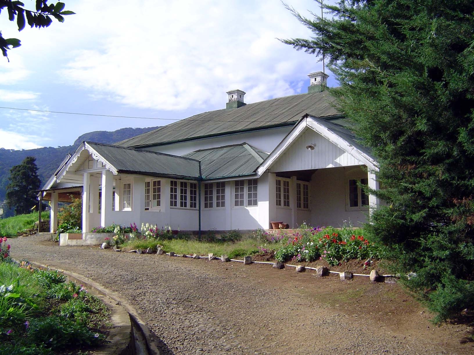 Many of the old bungalows have backyard vegetable patches, too.