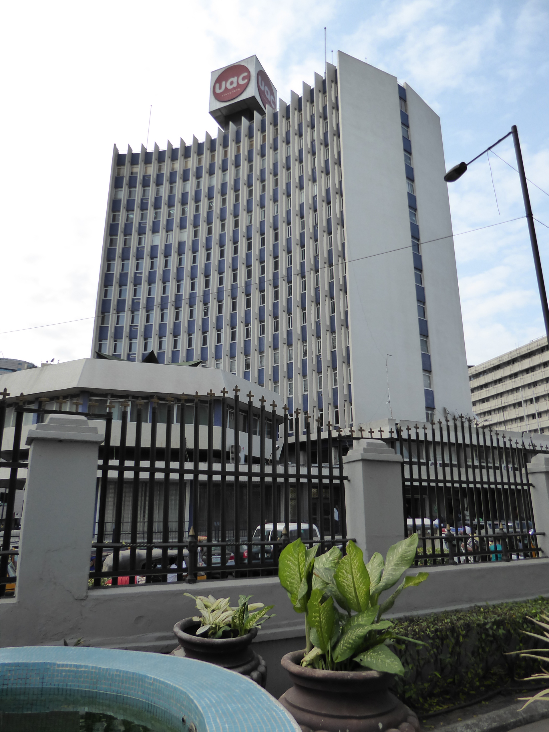 Here's the pedestrian United Africa Company House. The UAC is the descendant of the Royal Niger Company, which endured several permutations