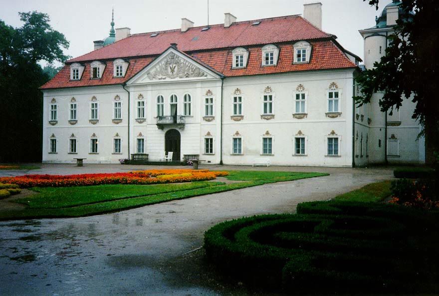 Perhaps the best known of the old aristocratic estates was Nieborow, west of Warsaw and southeast of Lowicz. Confiscated from the Radziwill